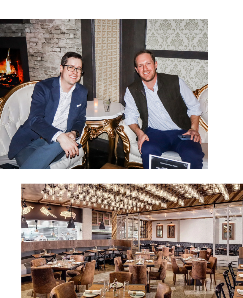 Zaelab Team at Happy Hour and Yardbird Private Dinner Setting