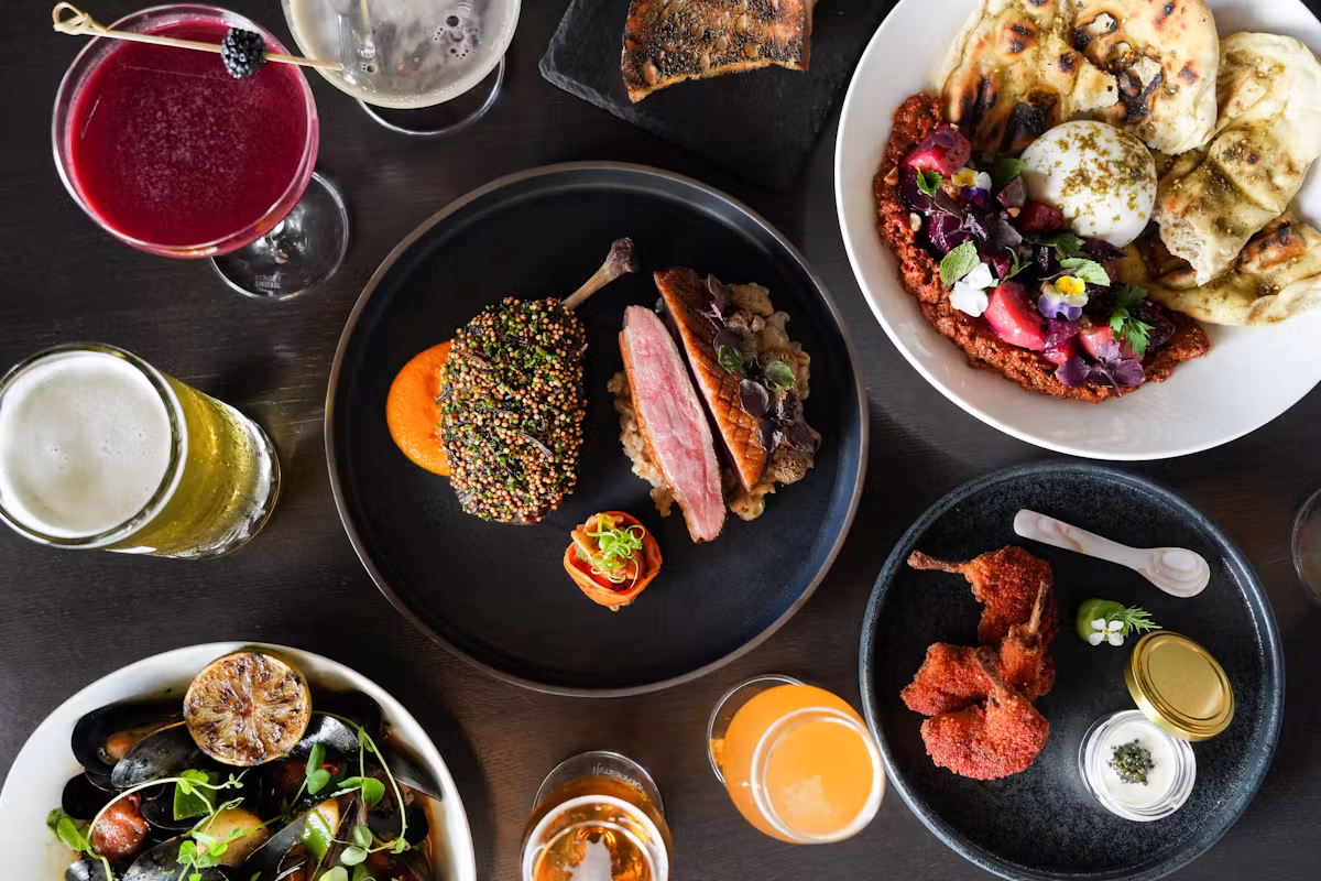 Food from the Yardbird menu
