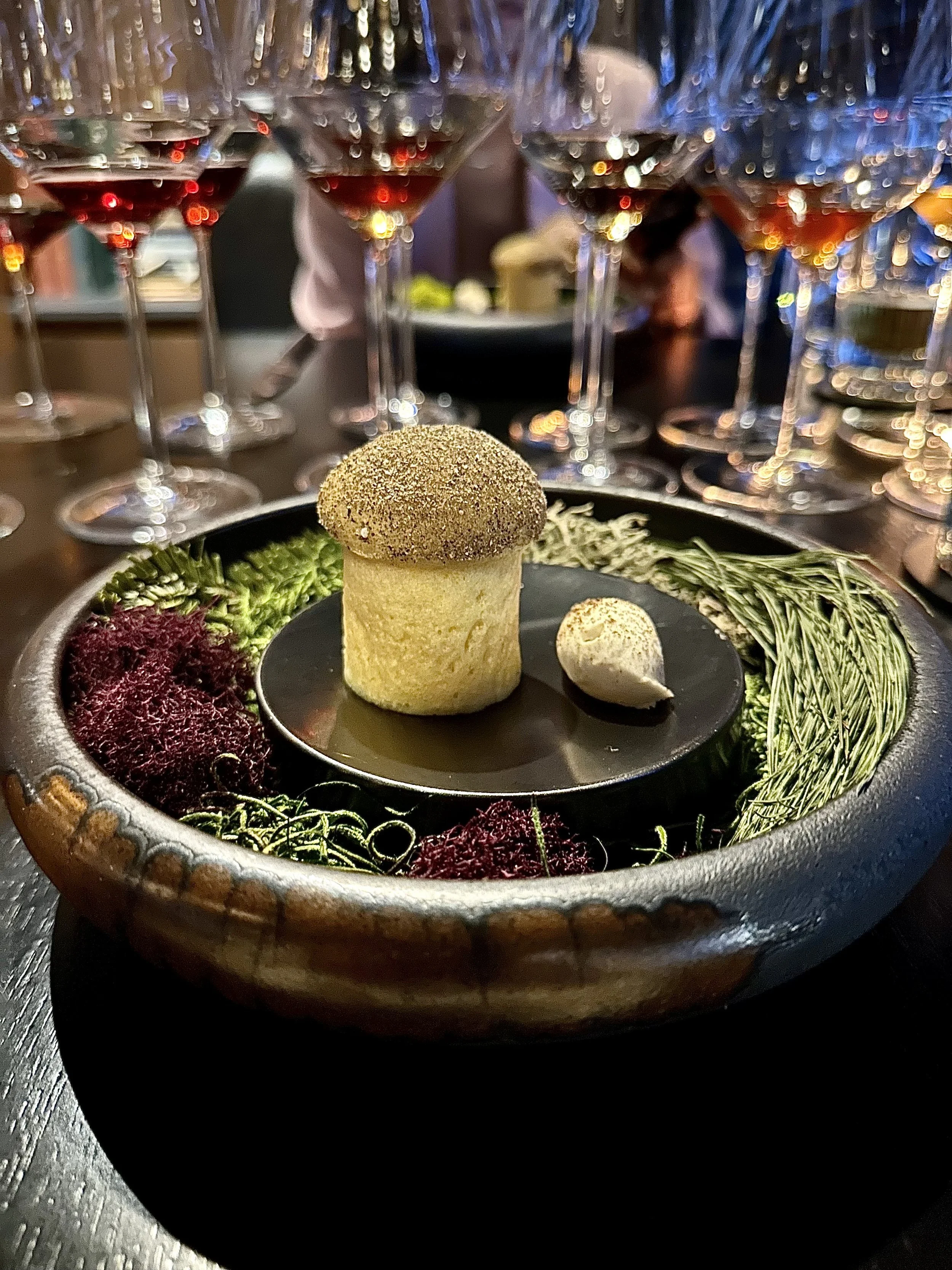 A MICHELIN-starred dish at Moody Tongue
