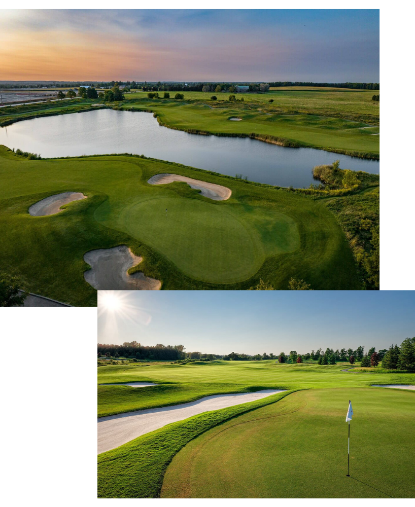 Angus Glen Golf Club Landscapes Collage