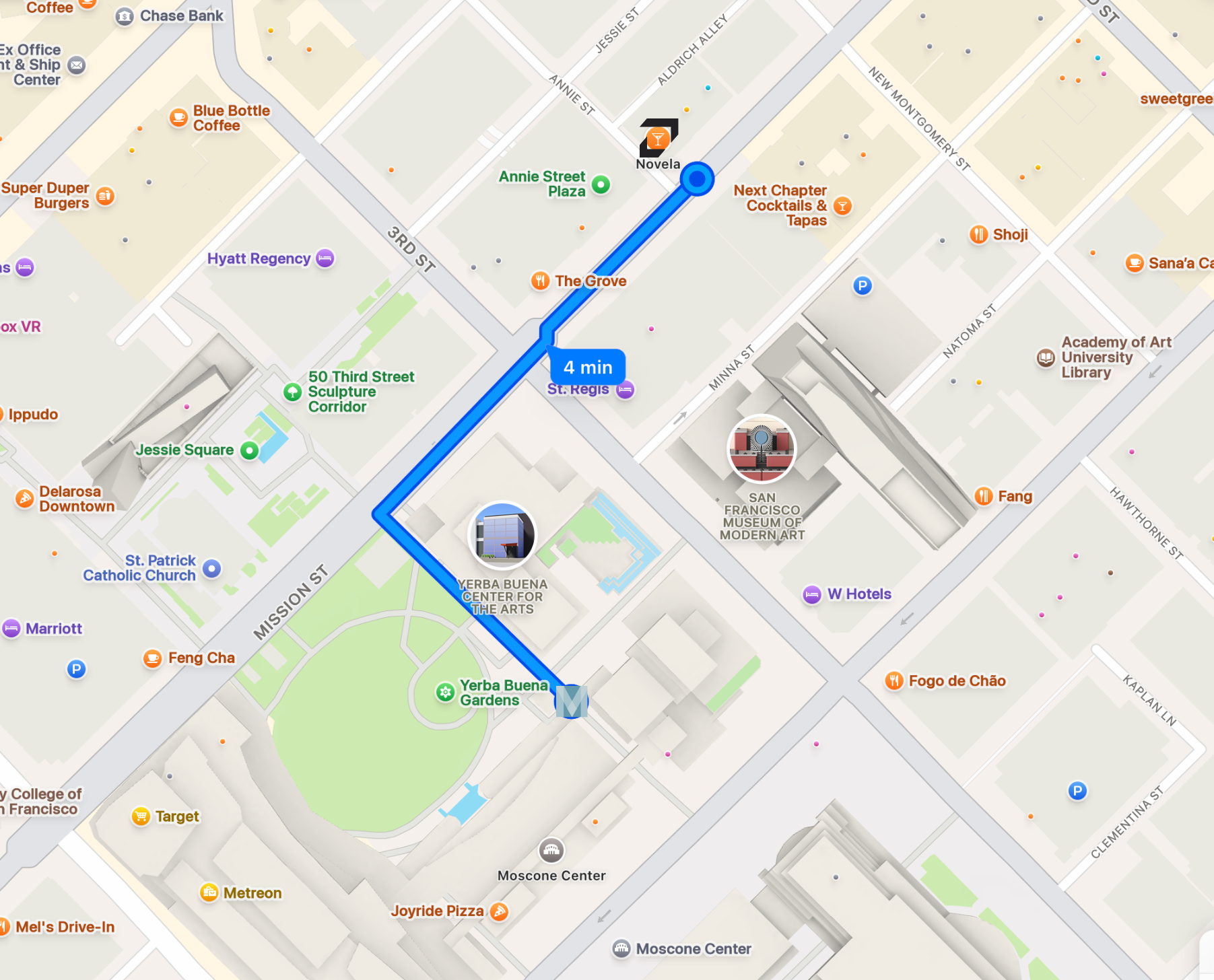 Dreamforce to Novela Map