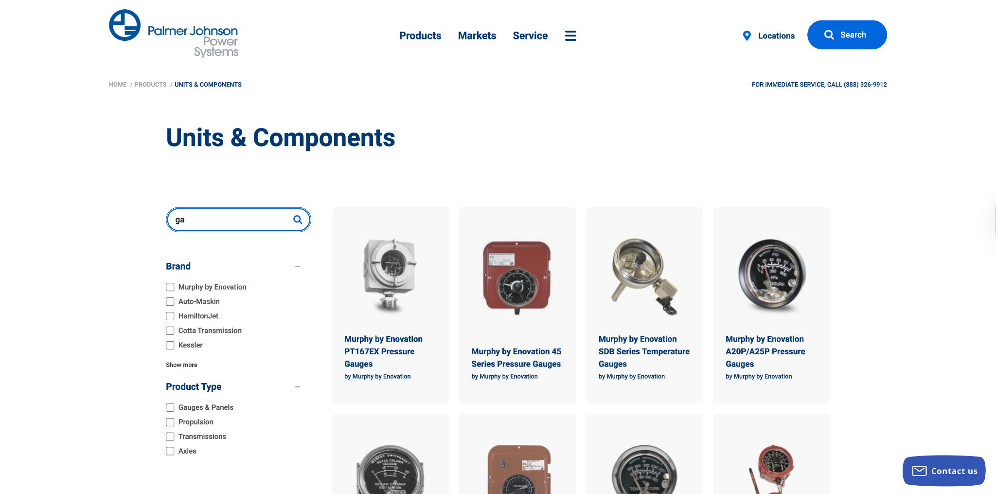 Palmer Johnson PS Navigation Screenshot