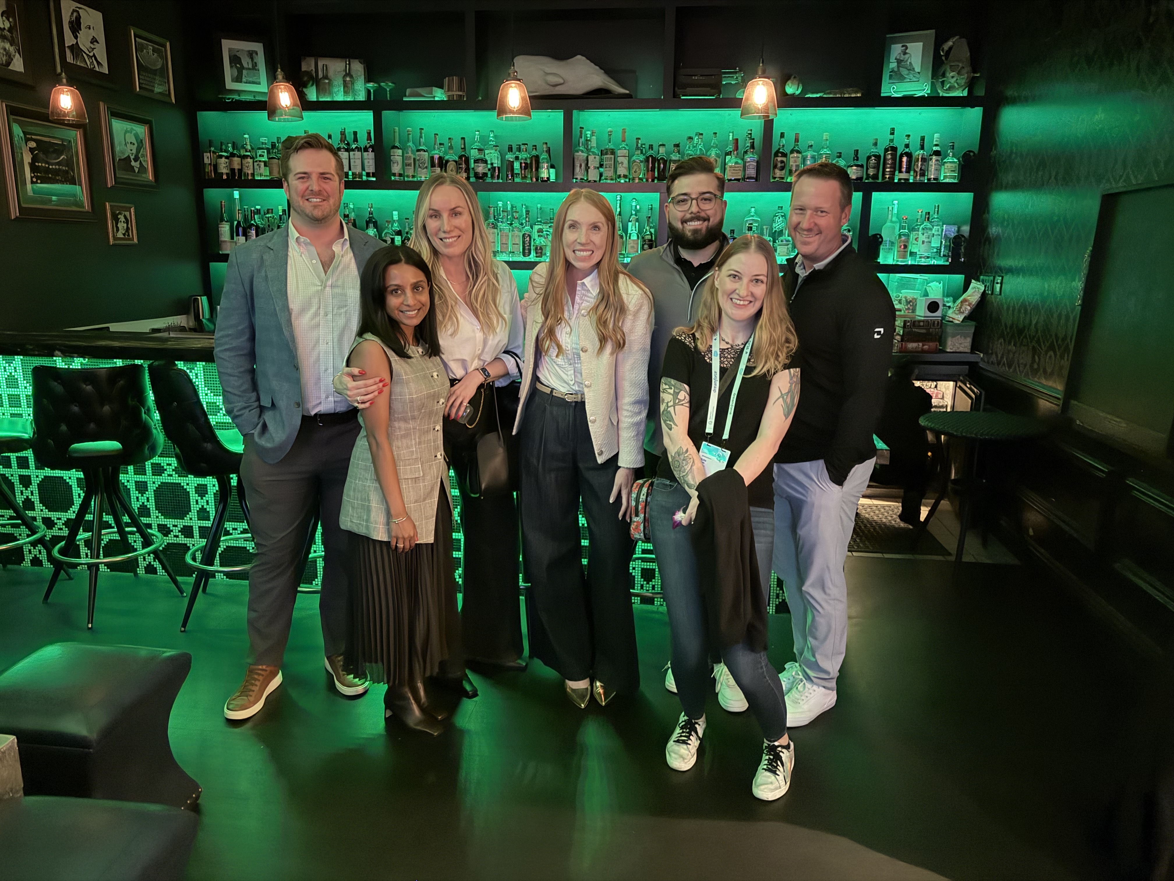 The Zaelab Team in the CPQ Recovery Lounge at Dreamforce 2026