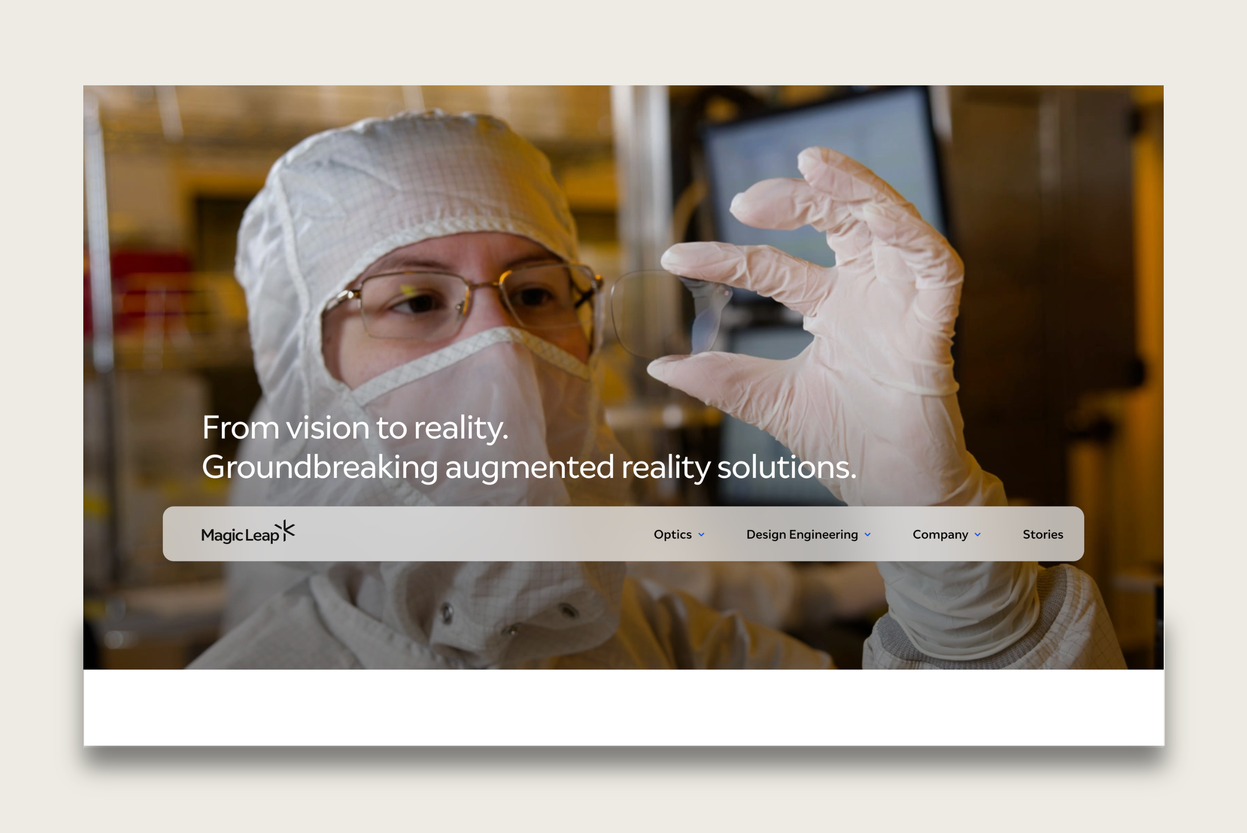 Magic Leap Desktop Screenshot