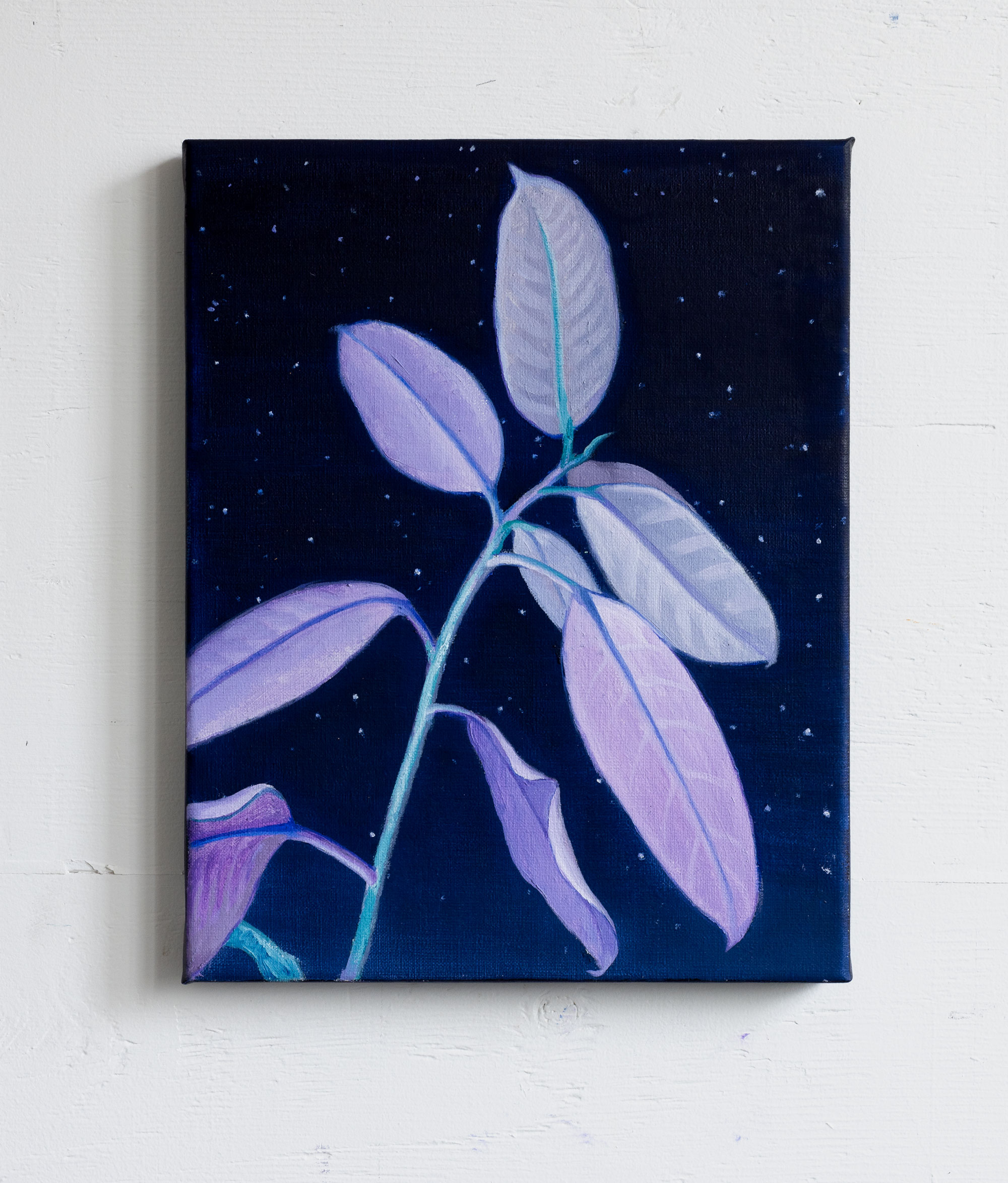 You will grow in a garden, oil on linen, 11 x 14 in