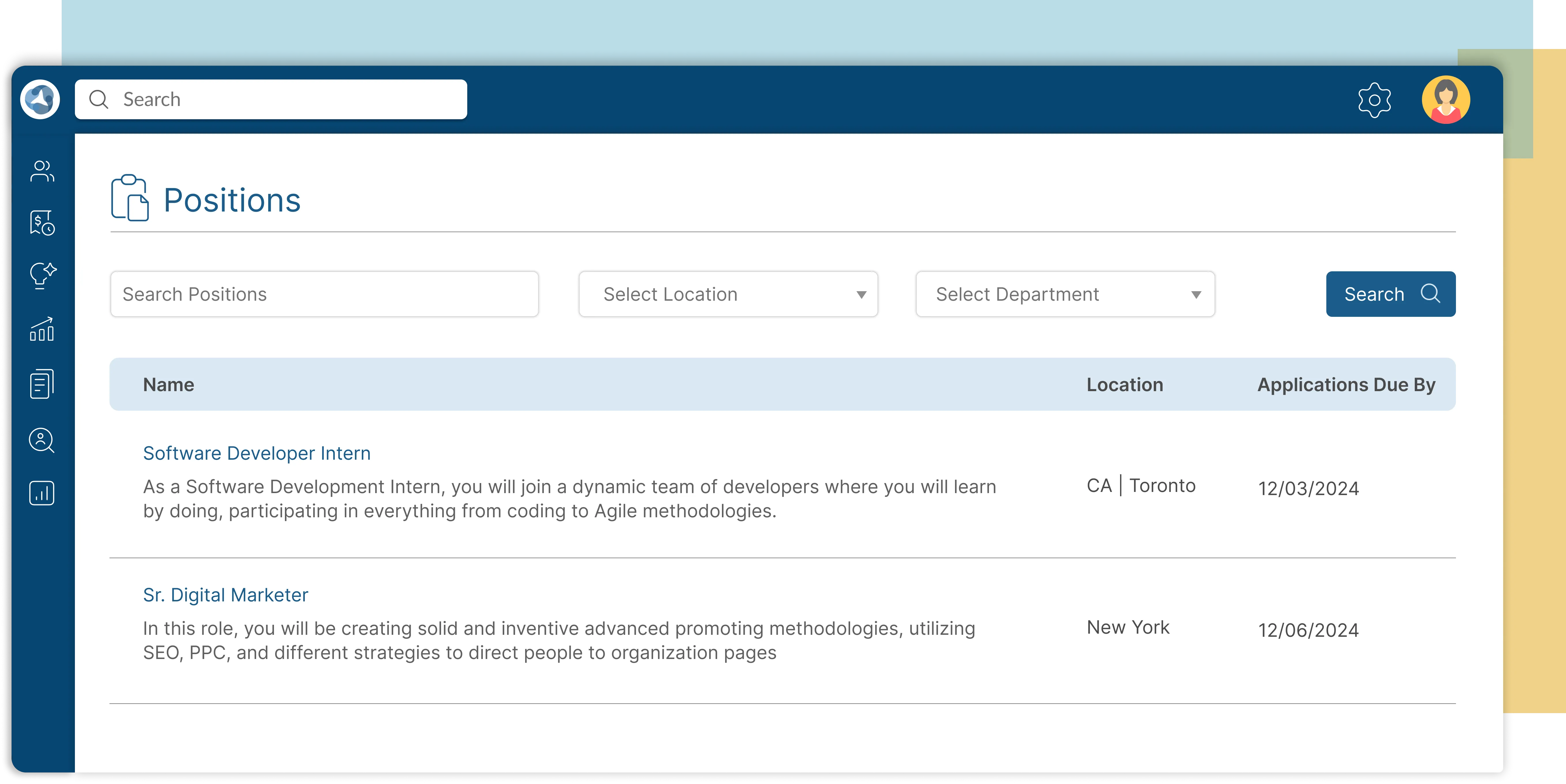 Create a custom candidate job application portal using ClayHR ATS software to simplify job browsing, application, and tracking for applicants.
