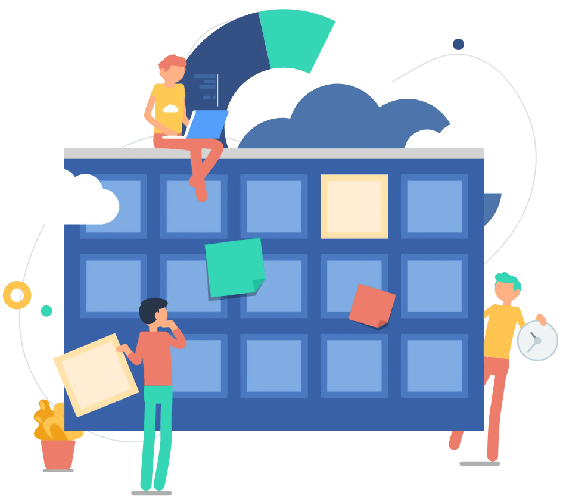 HR ticketing management system by ClayHR to improve the HR Service Delivery and Employee Self-service Portal for businesses of all sizes. 