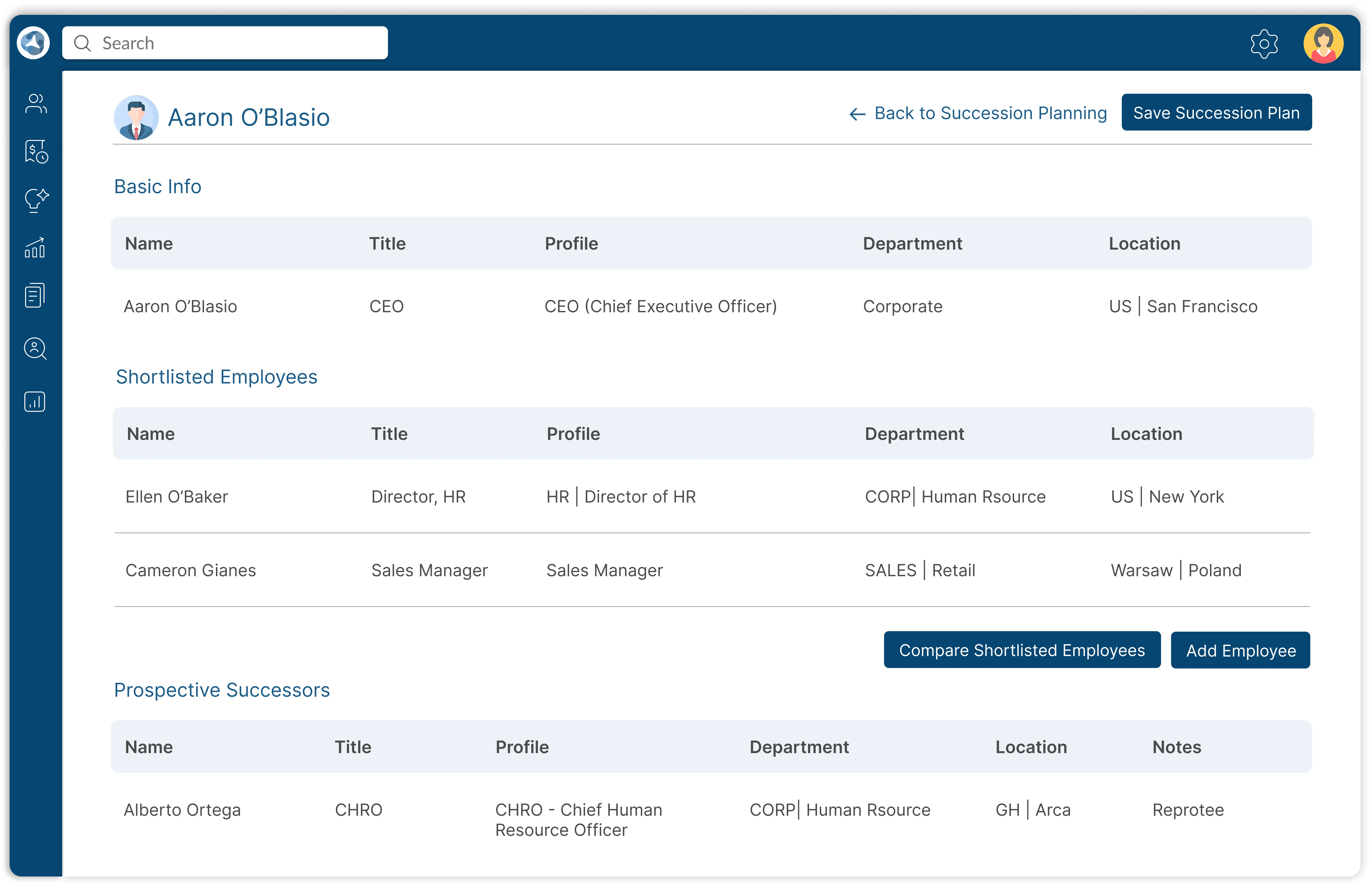 Identify and develop future leaders with ClayHR's AI-driven succession planning, self-assessments, and mentorship programs.