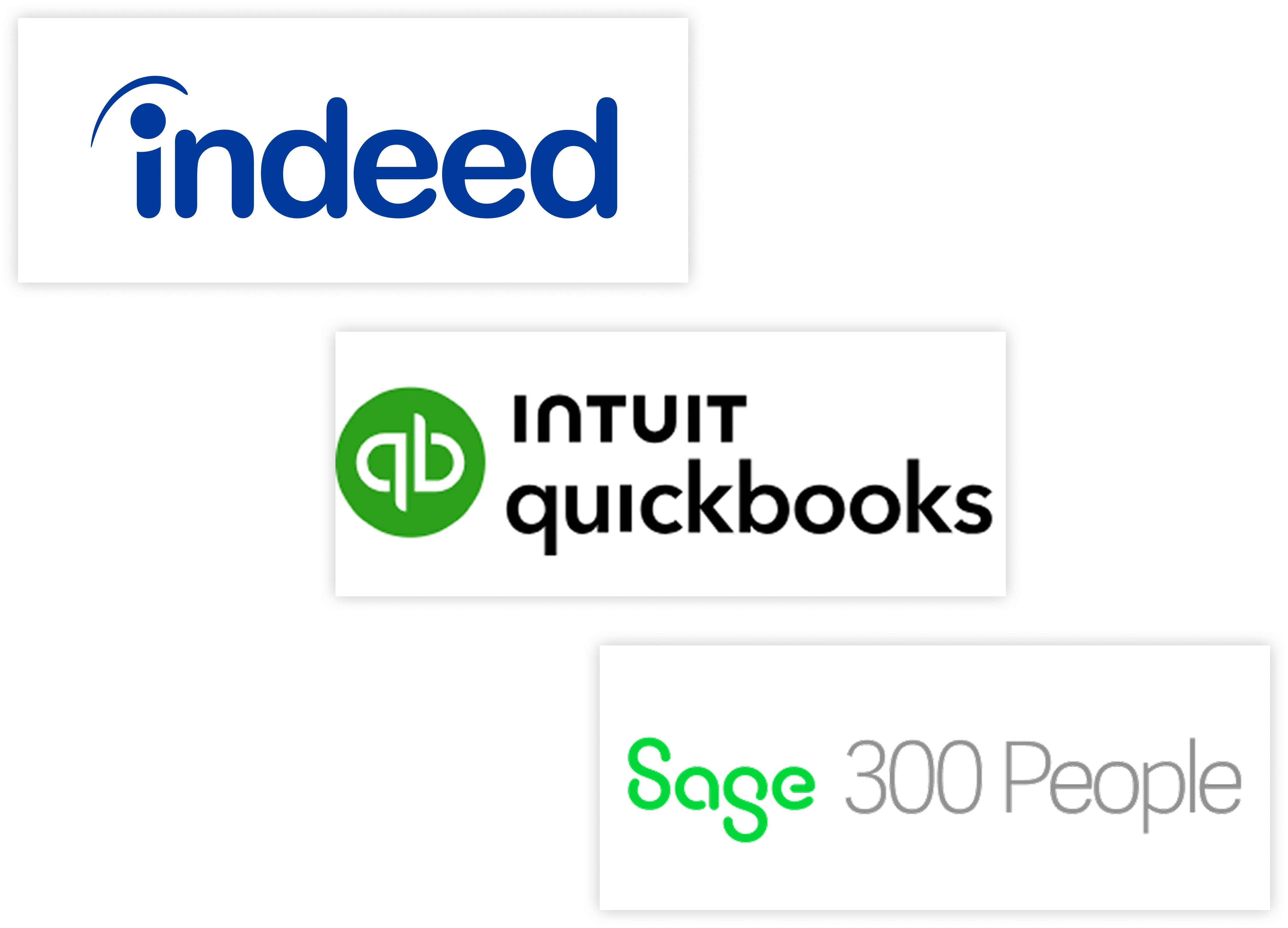 Integration capabilities of ClayHR’s employee record software with tools like Slack, QuickBooks, and custom apps for HR teams.