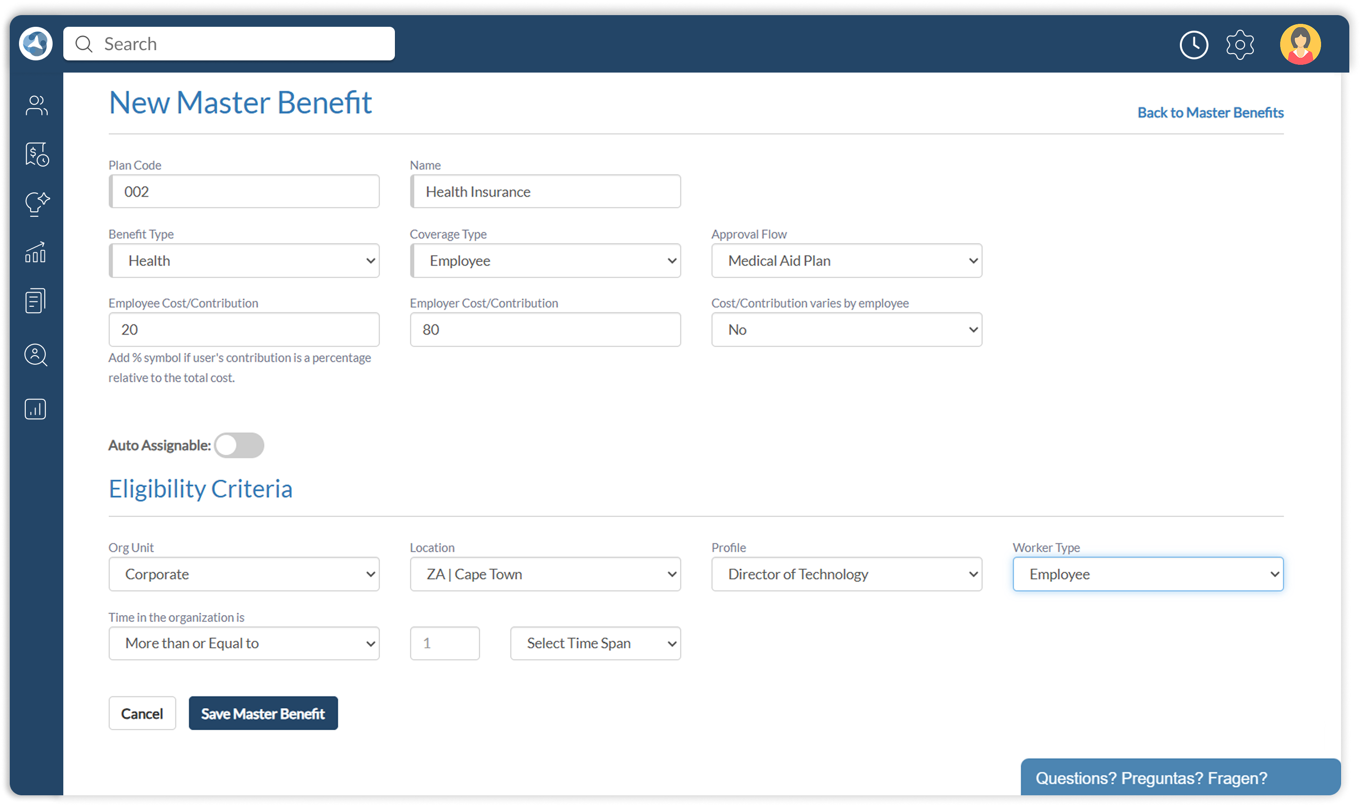 Dashboard of ClayHR compensation system shows automated workflows and detailed compensation letters with salary, bonuses, and benefits.