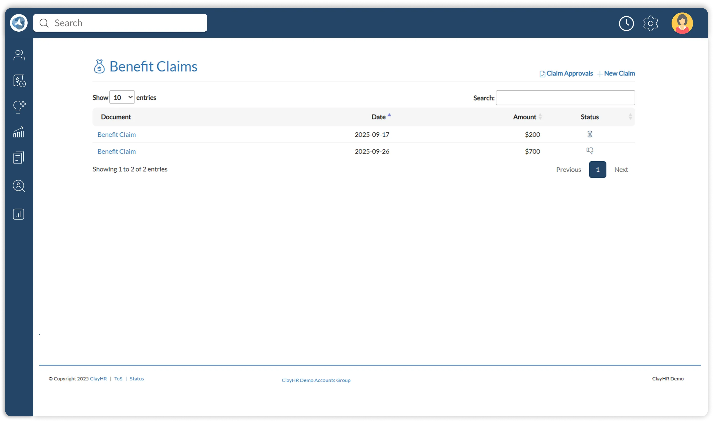 Interactive charts on ClayHR comp software displaying compensation data by departments, roles, locations, and time frames.