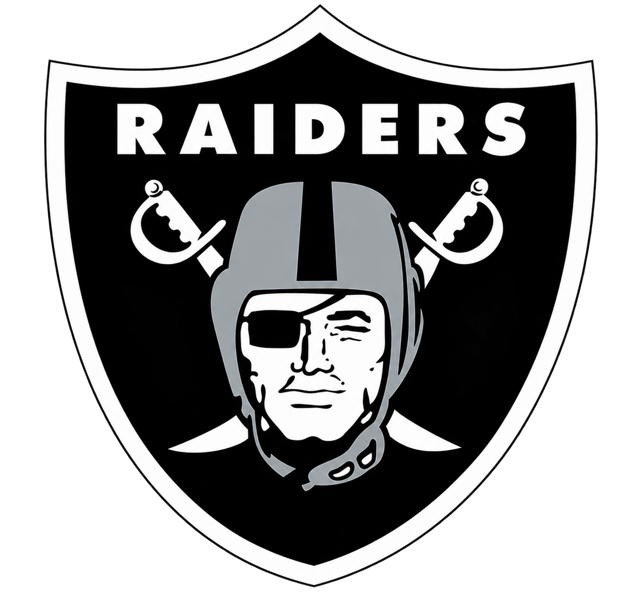 Las Vegas Raiders shield