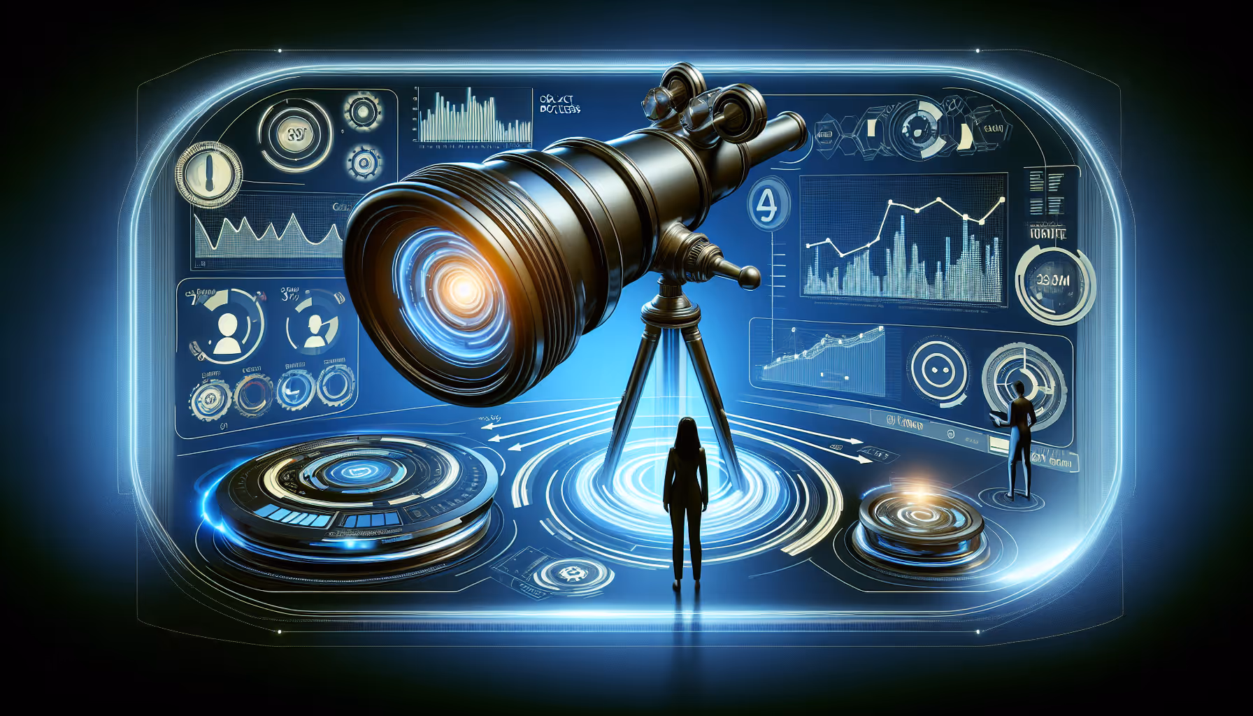 Illustration of optimizing sales processes with contact properties