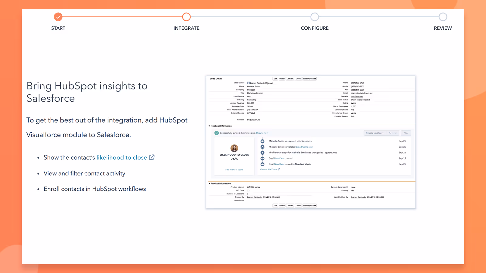 HubSpot integrations Salesforce