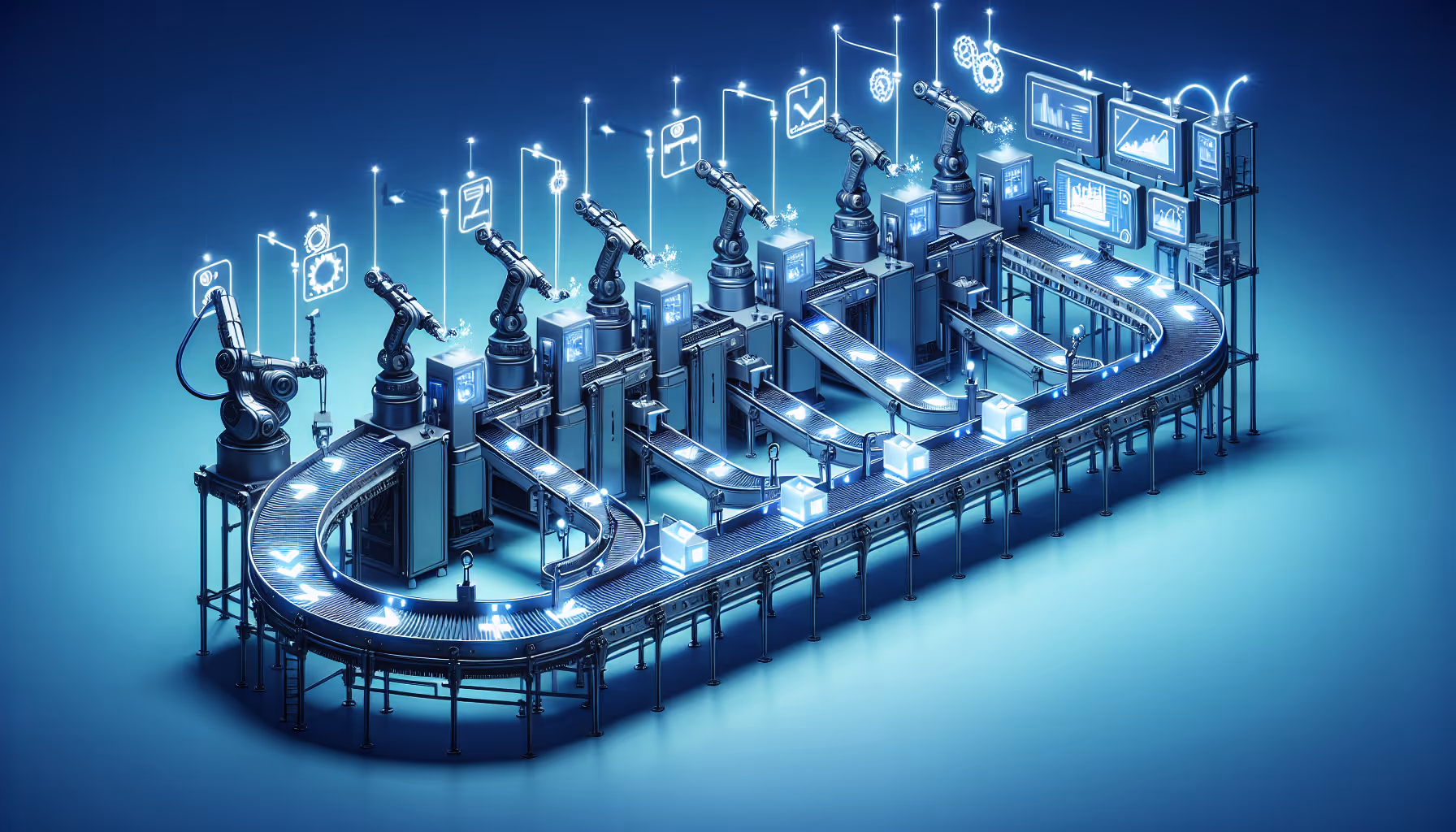 Automation process illustration