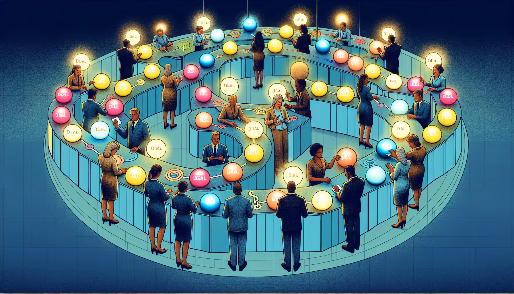 Illustration of deal ownership