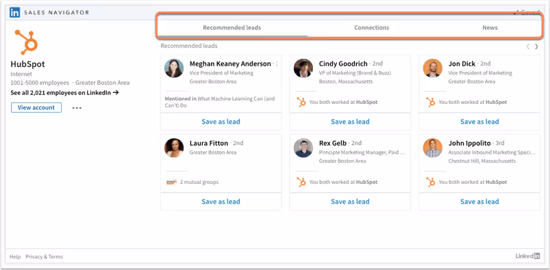 LikendIn's Sales Navigator Integration With HubSpot