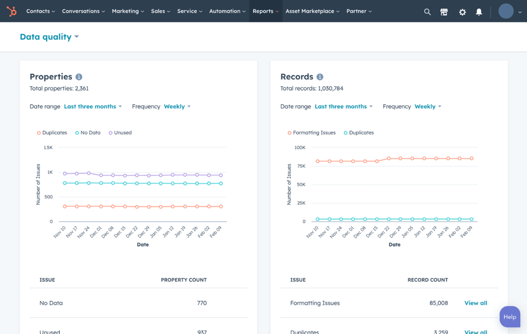 Data Quality Software | HubSpot