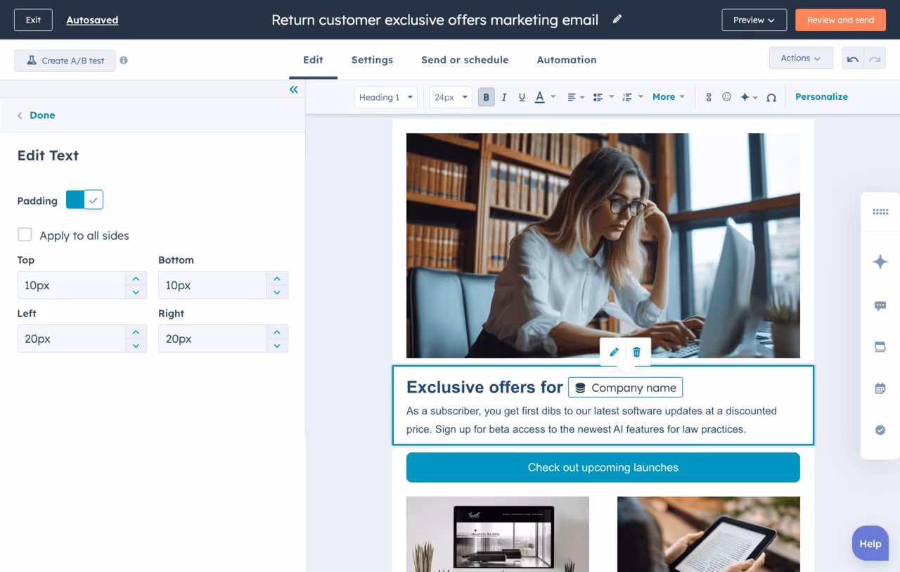 Industry specific content for ABM stratgegy