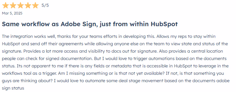 Adobe Acrobat Sign review