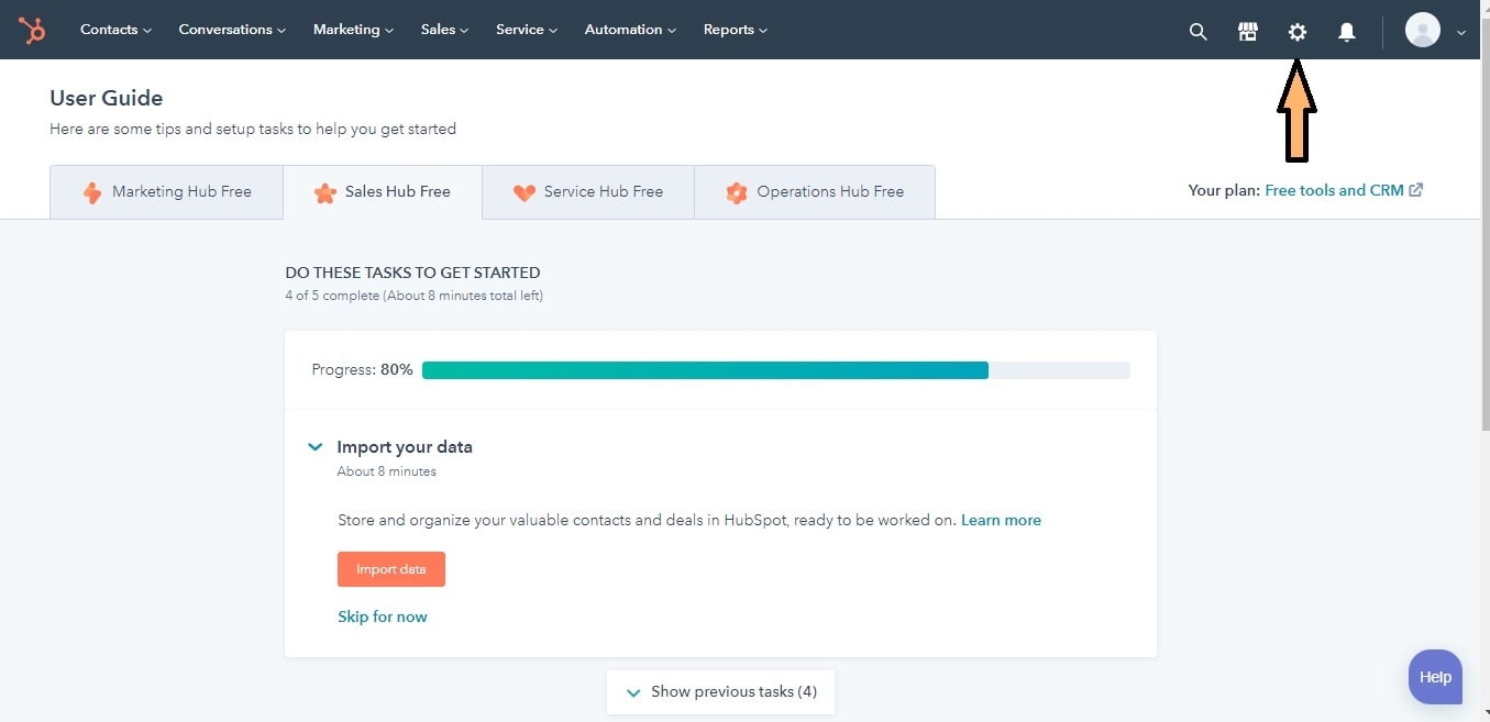 Predictive HubSpot Lead Scoring : Hubspot Dahsboard