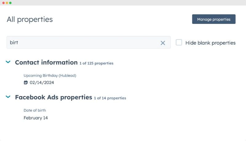 syncing contact and company data