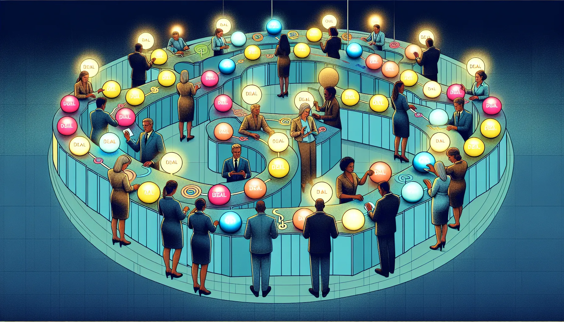 Illustration of deal ownership