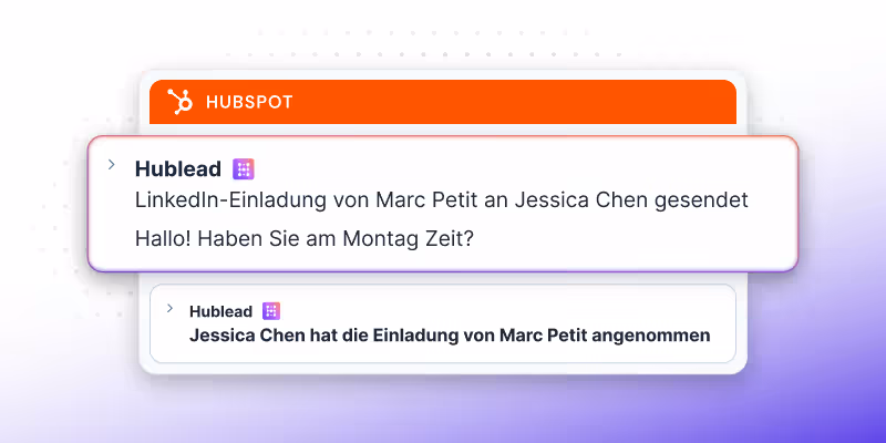 LinkedIn-Aktivitäten nach HubSpot synchronisieren