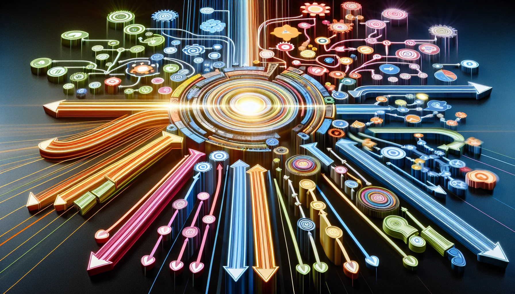 Ilustración de gestión efectiva de relaciones con clientes con integraciones de HubSpot