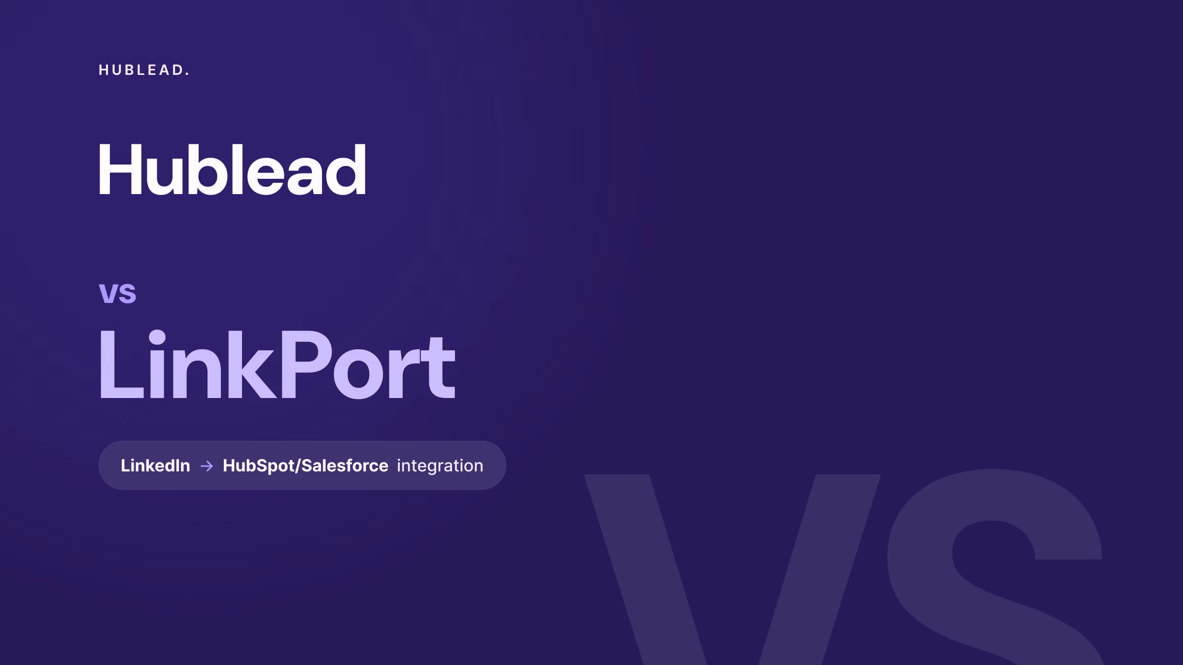 Hublead is the best alternative to LinkPort