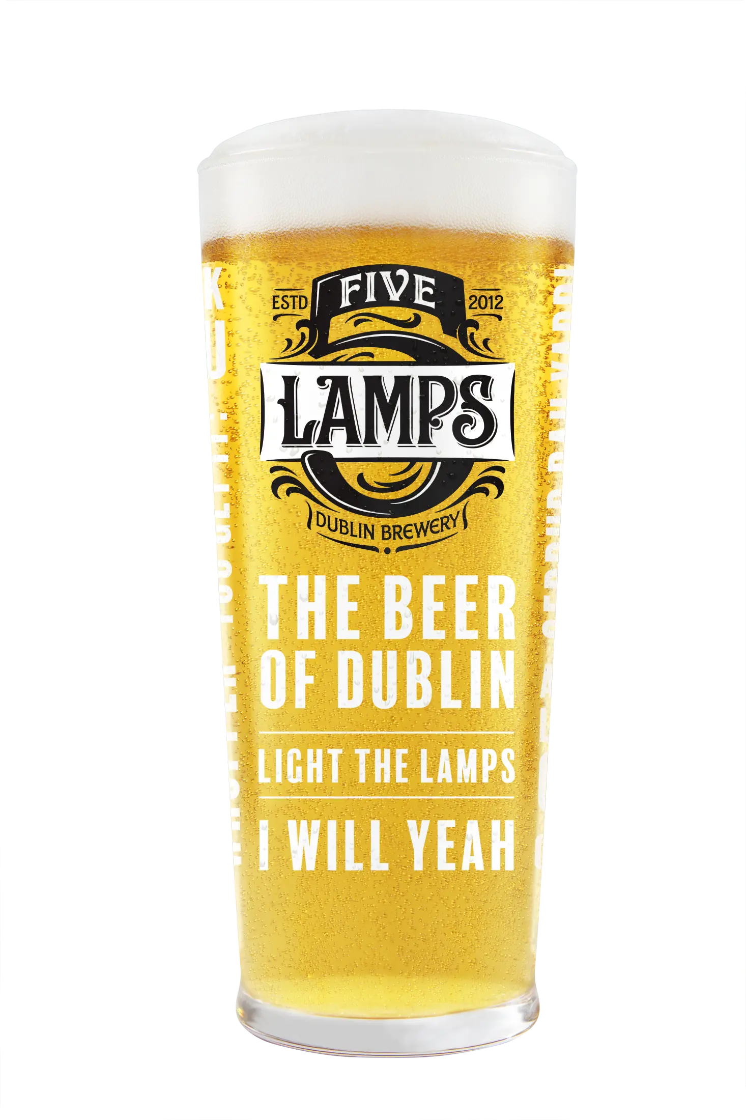 5 Lamps Lager Beer