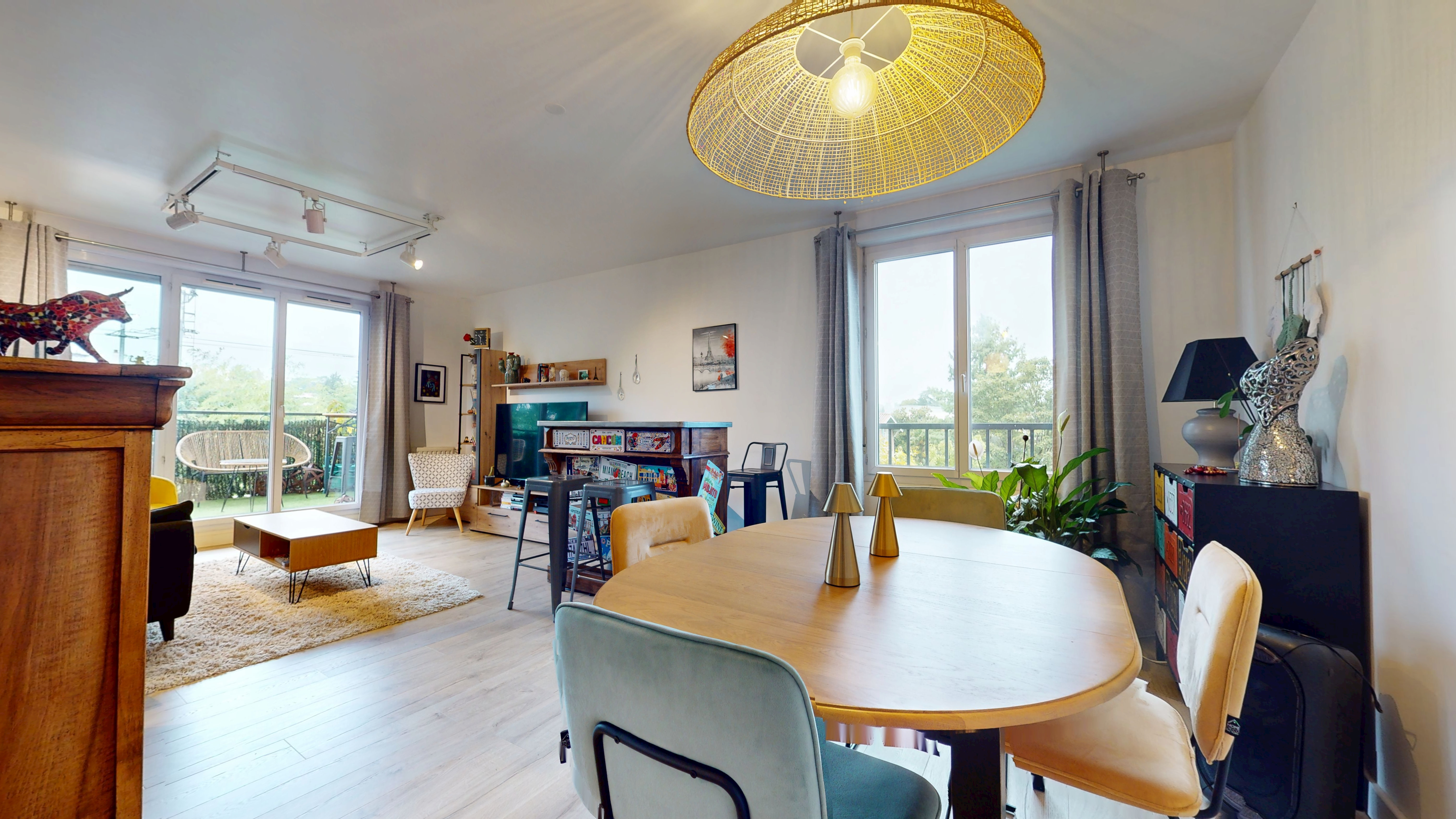 A vendre appartement 3 pièces 72m²