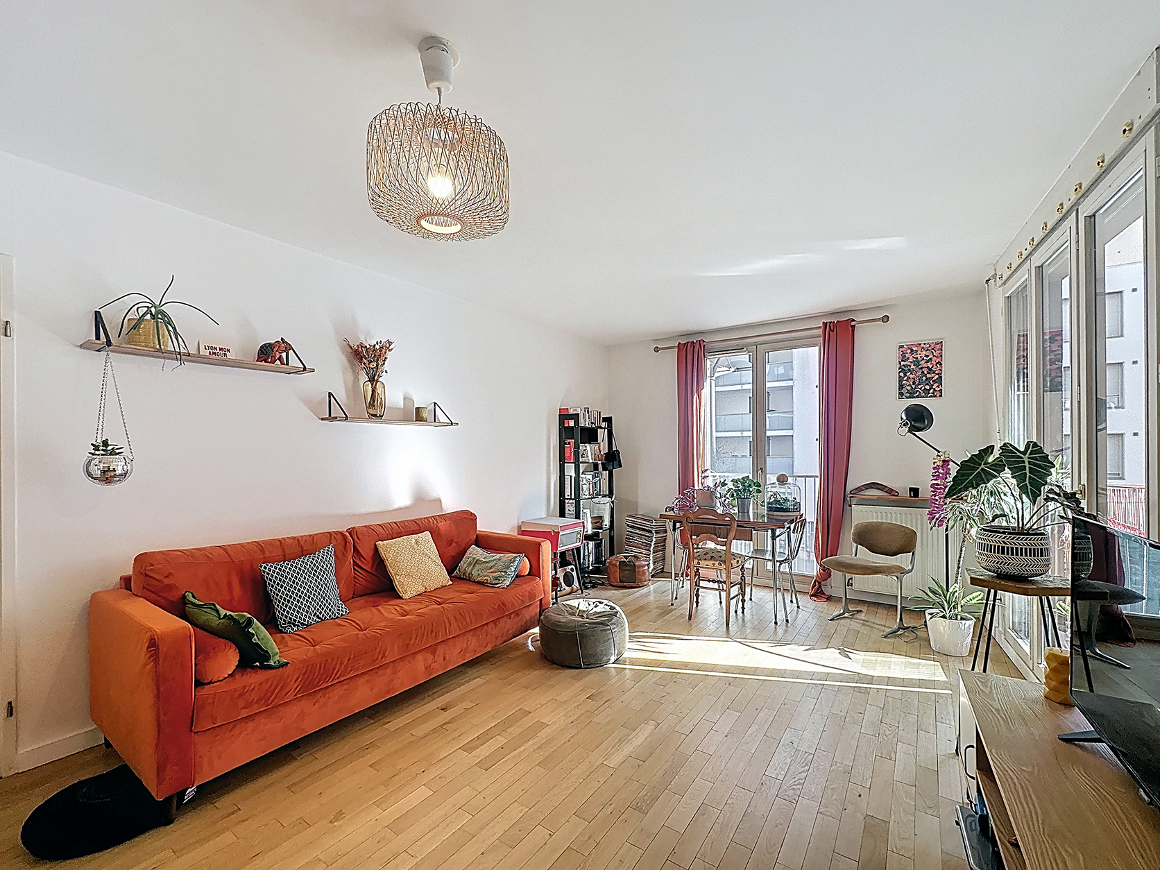 A vendre appartement 3 pièces 58m²