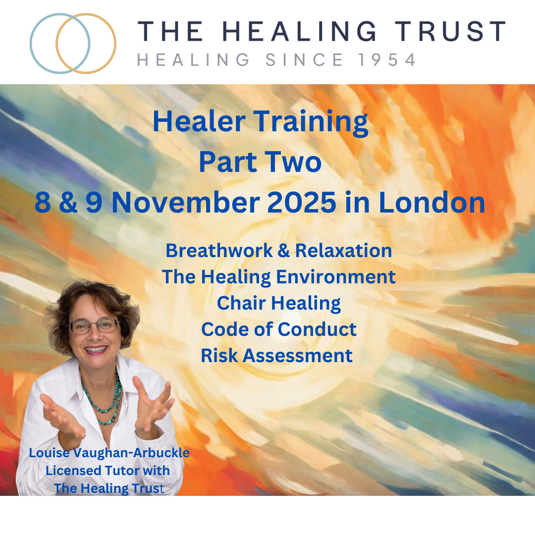 Part 2 In Person Healer Training with Louise Vaughan-Arbuckle