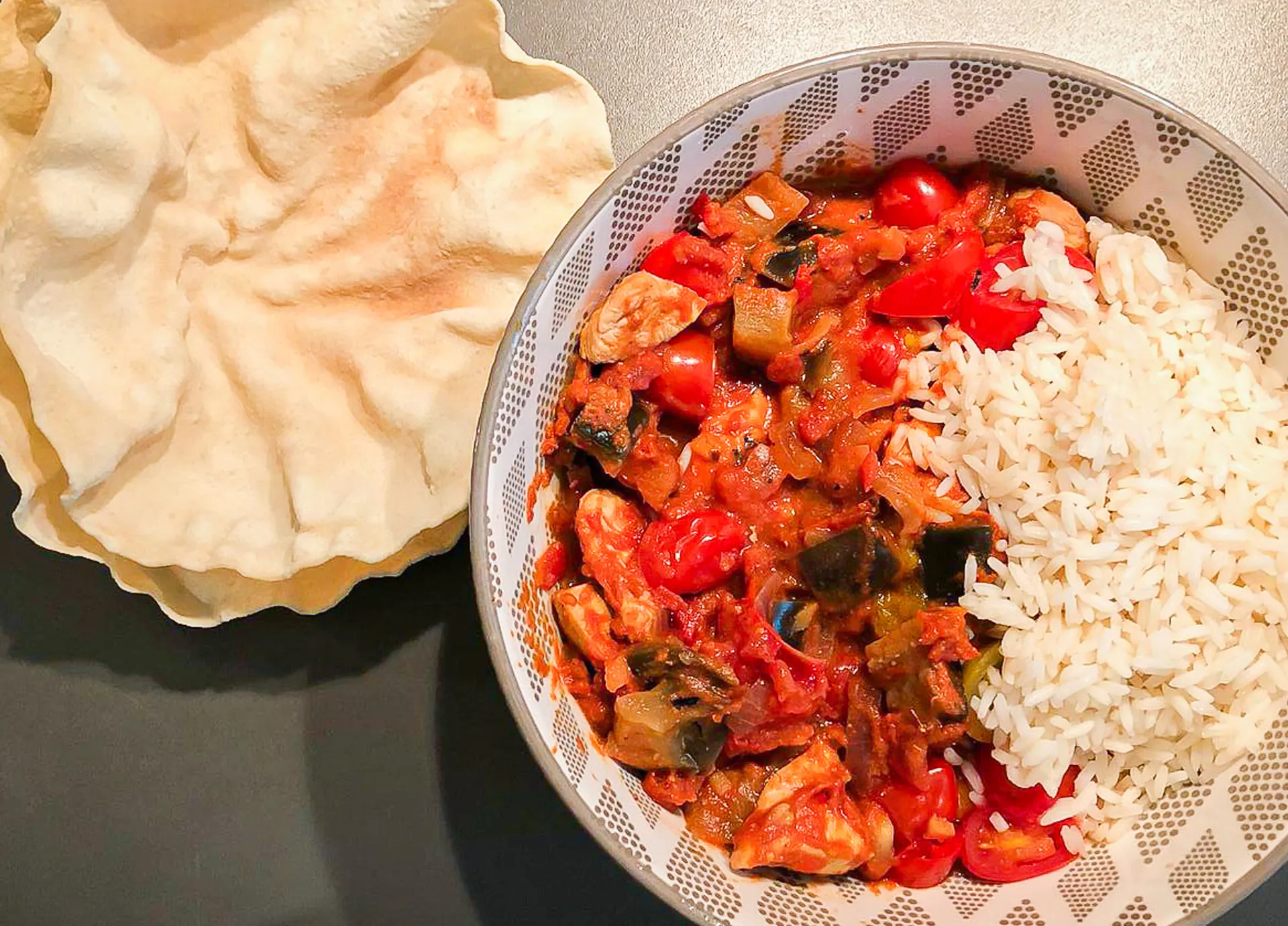 Auberginen Curry
