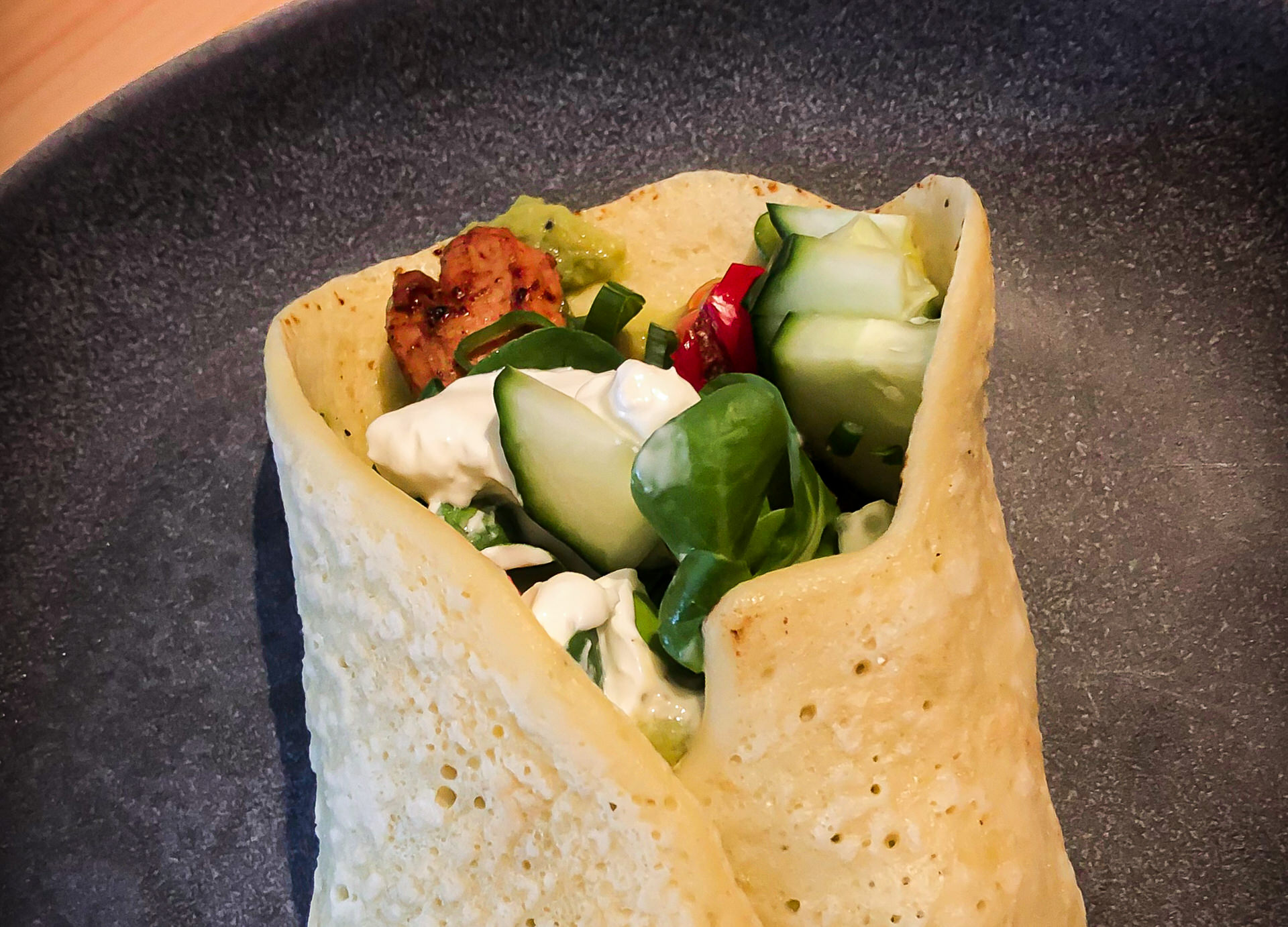 Grillgemüse Wraps