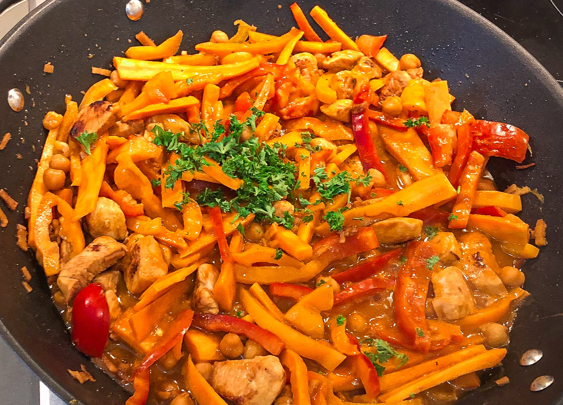 Hähnchen süß-sauer