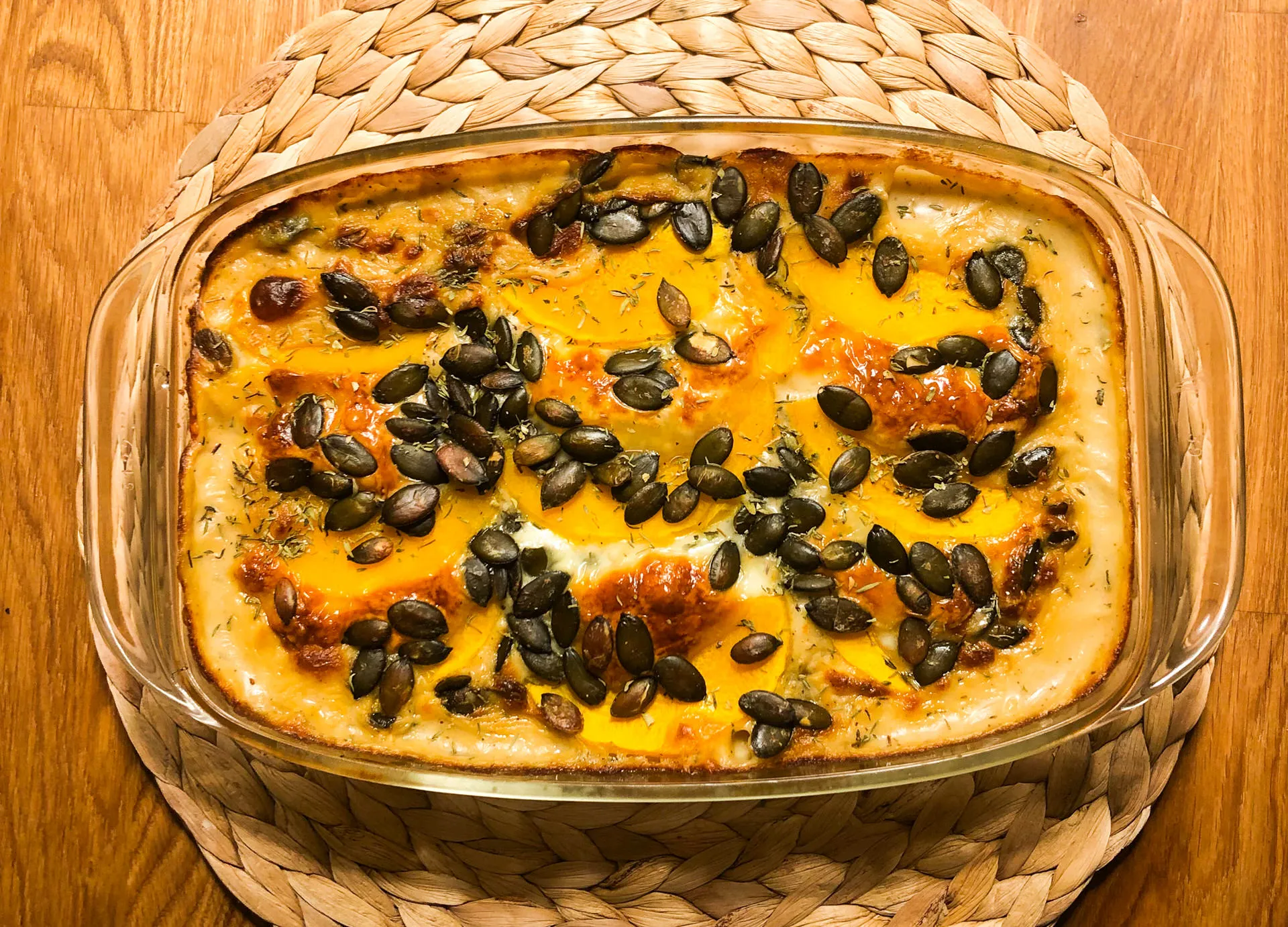 Kürbis-Lasagne
