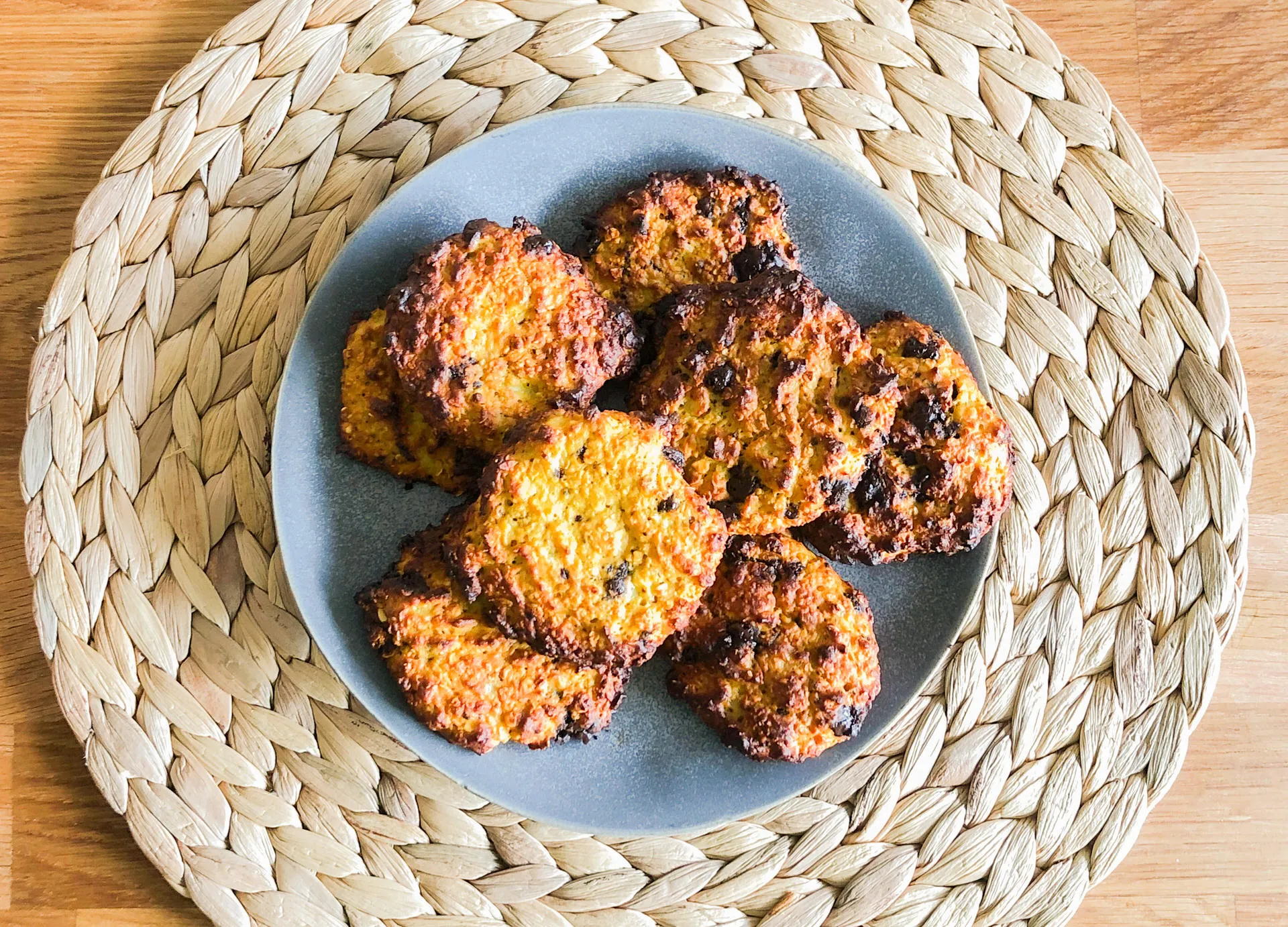 Kürbis-Protein Plätzchen