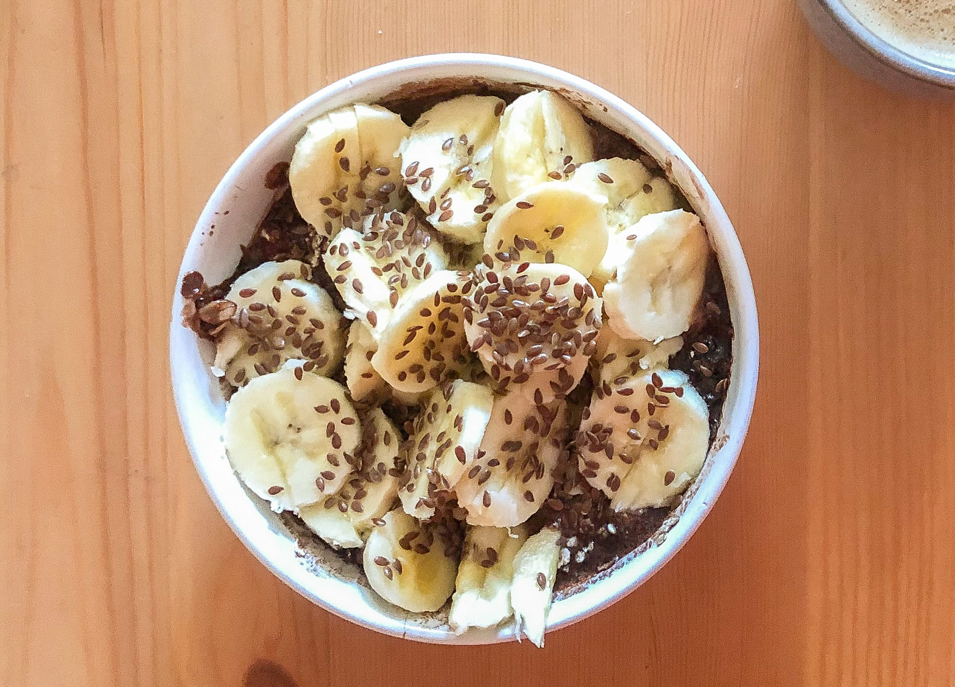 Porridge mit Banane und Walnüssen