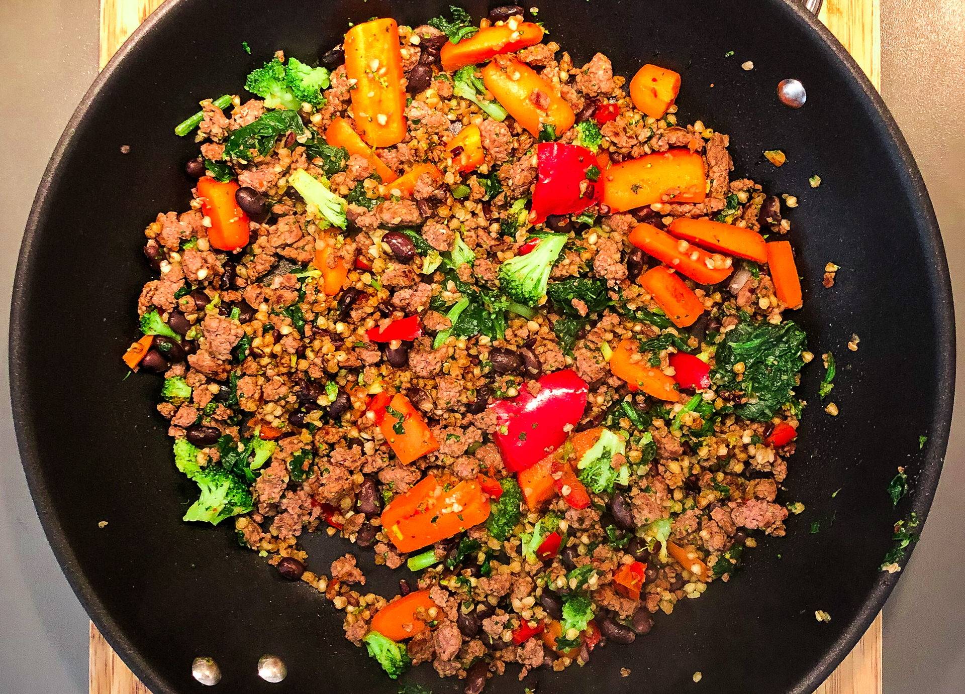 Protein-Gemüsepfanne