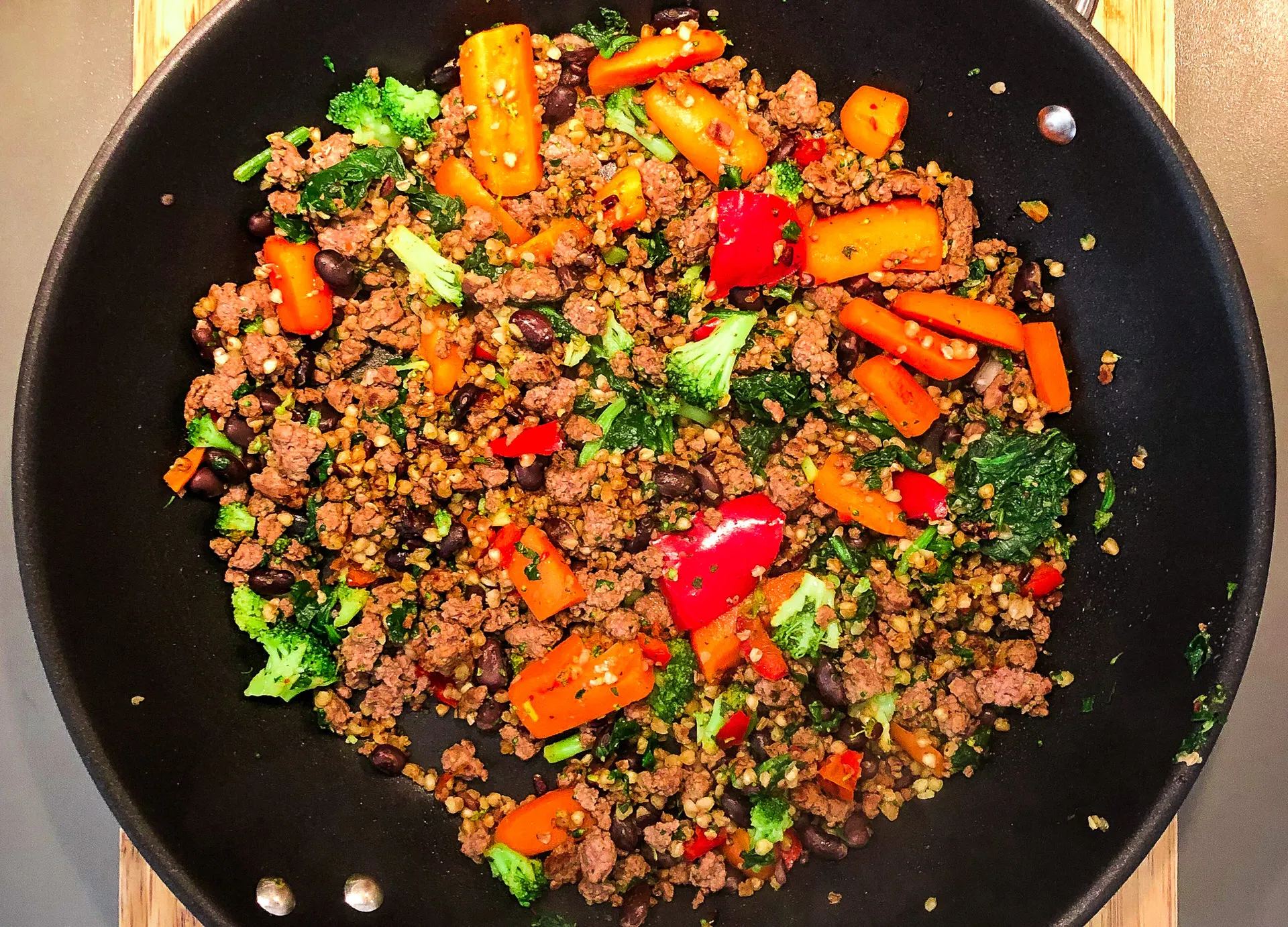 Protein-Gemüsepfanne