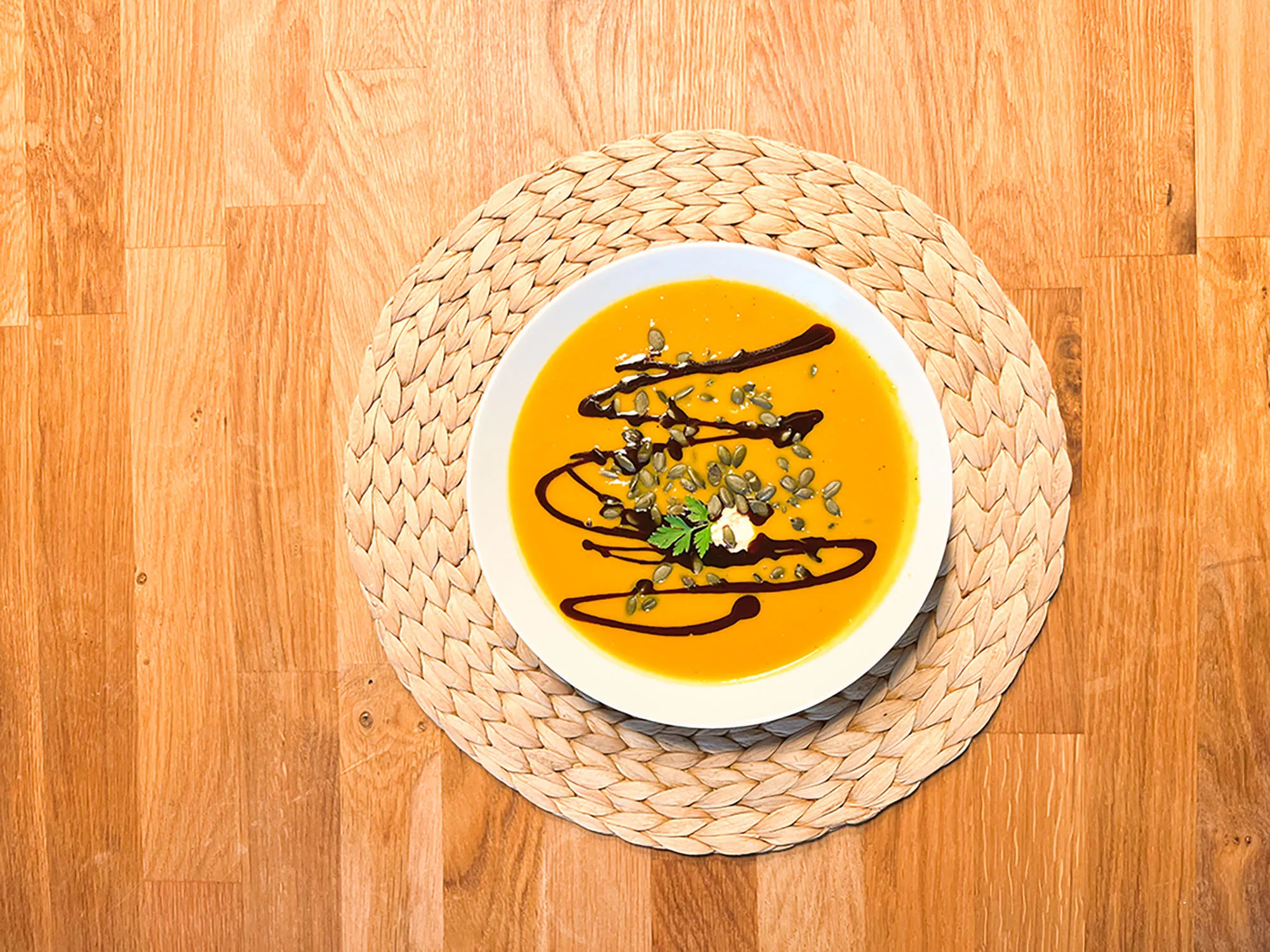 Kürbissuppe