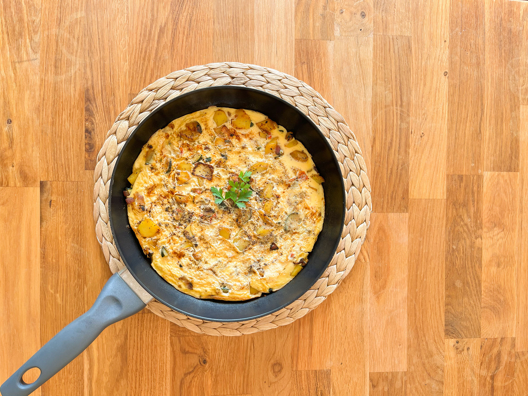 Gemüse Frittata