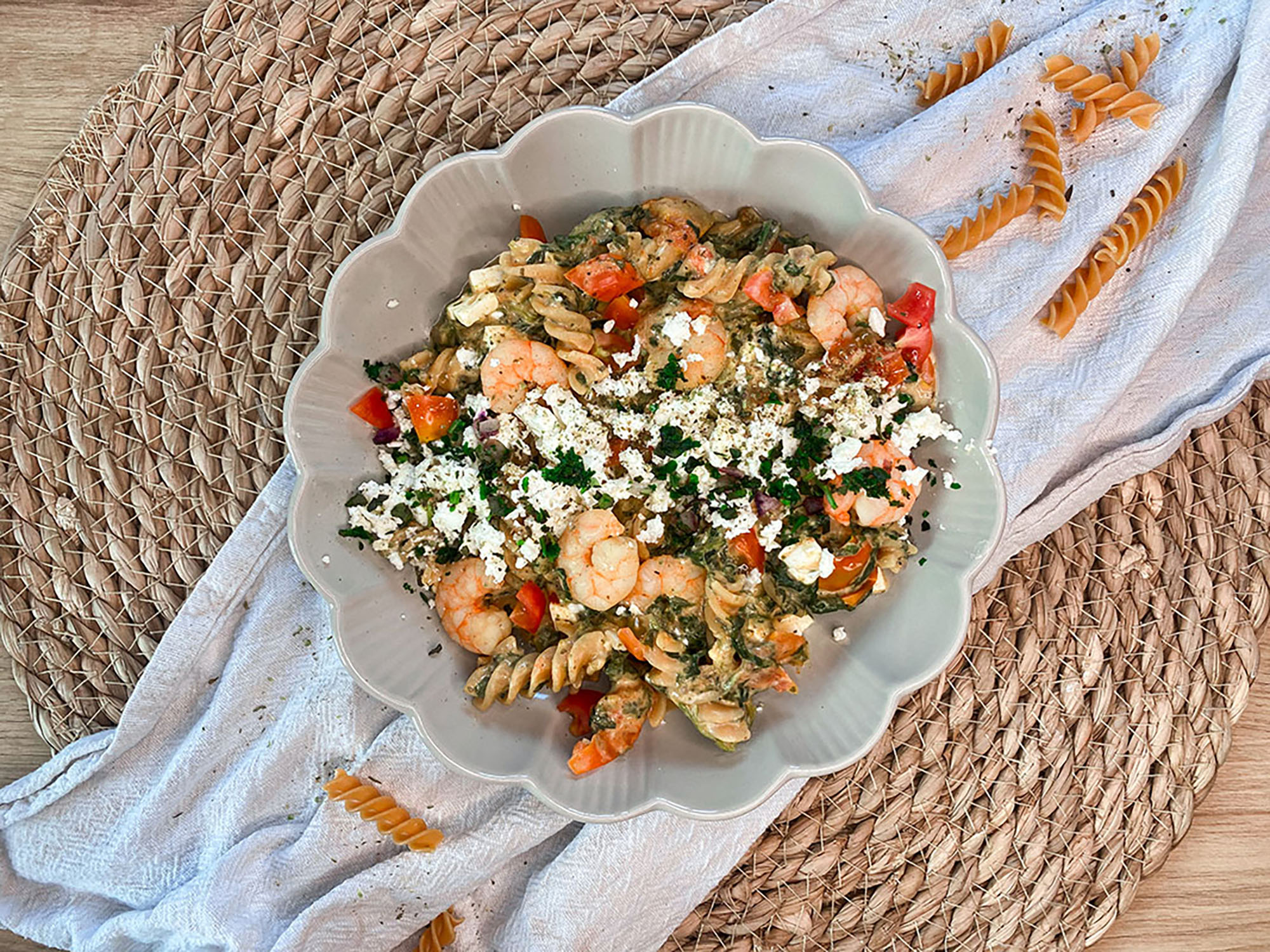 Feta-Garnelen OnePot