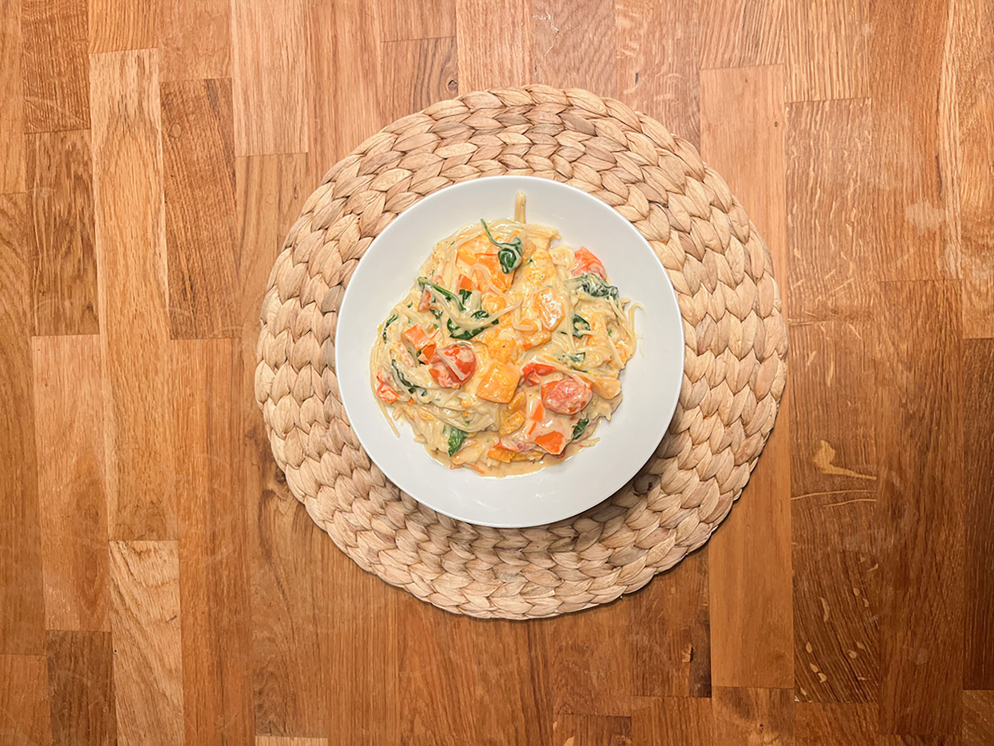 Kürbis-Pasta-OnePot