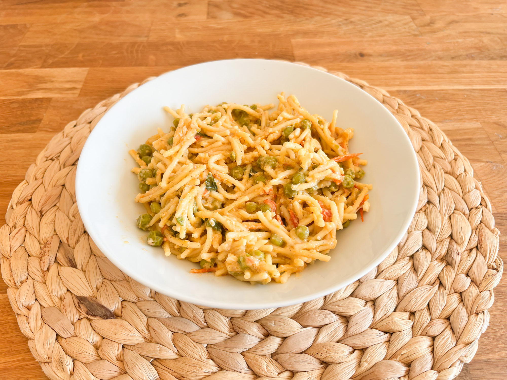 Protein Erbsen Pasta