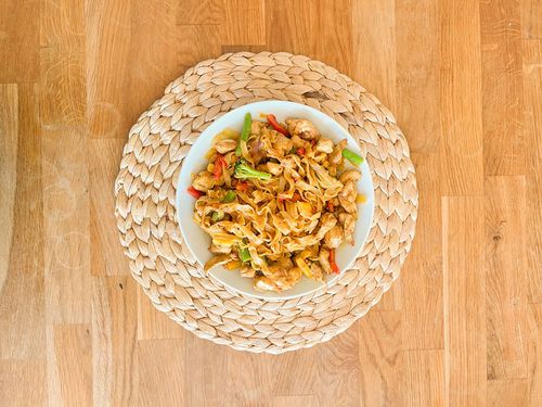 Schnelle Asia-Pfanne