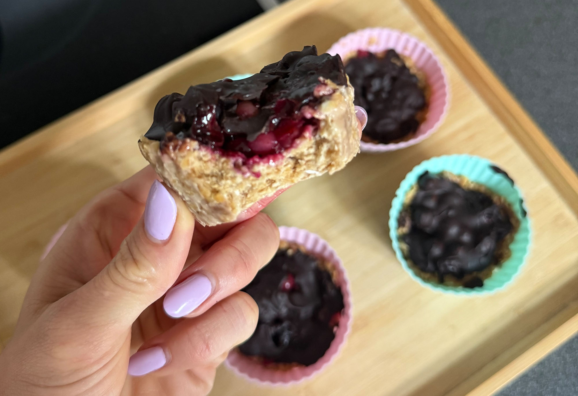 No-Bake Haferflocken-Cups