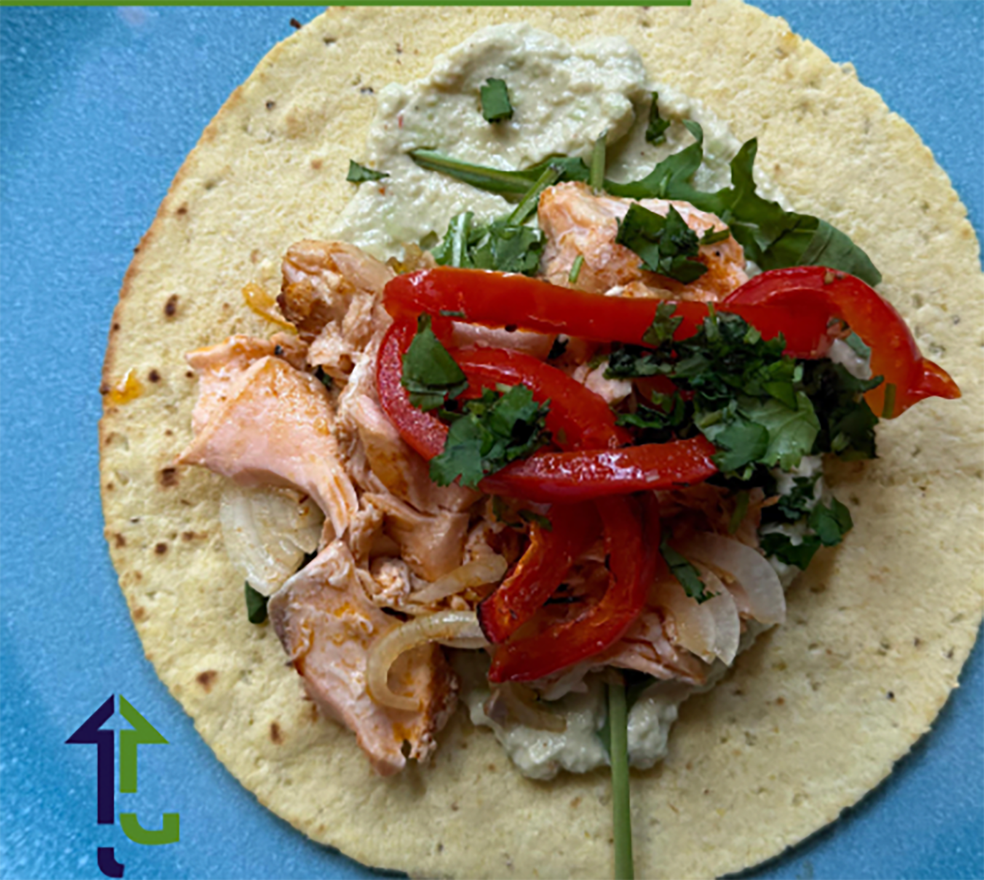 Wraps mit Avocadocreme